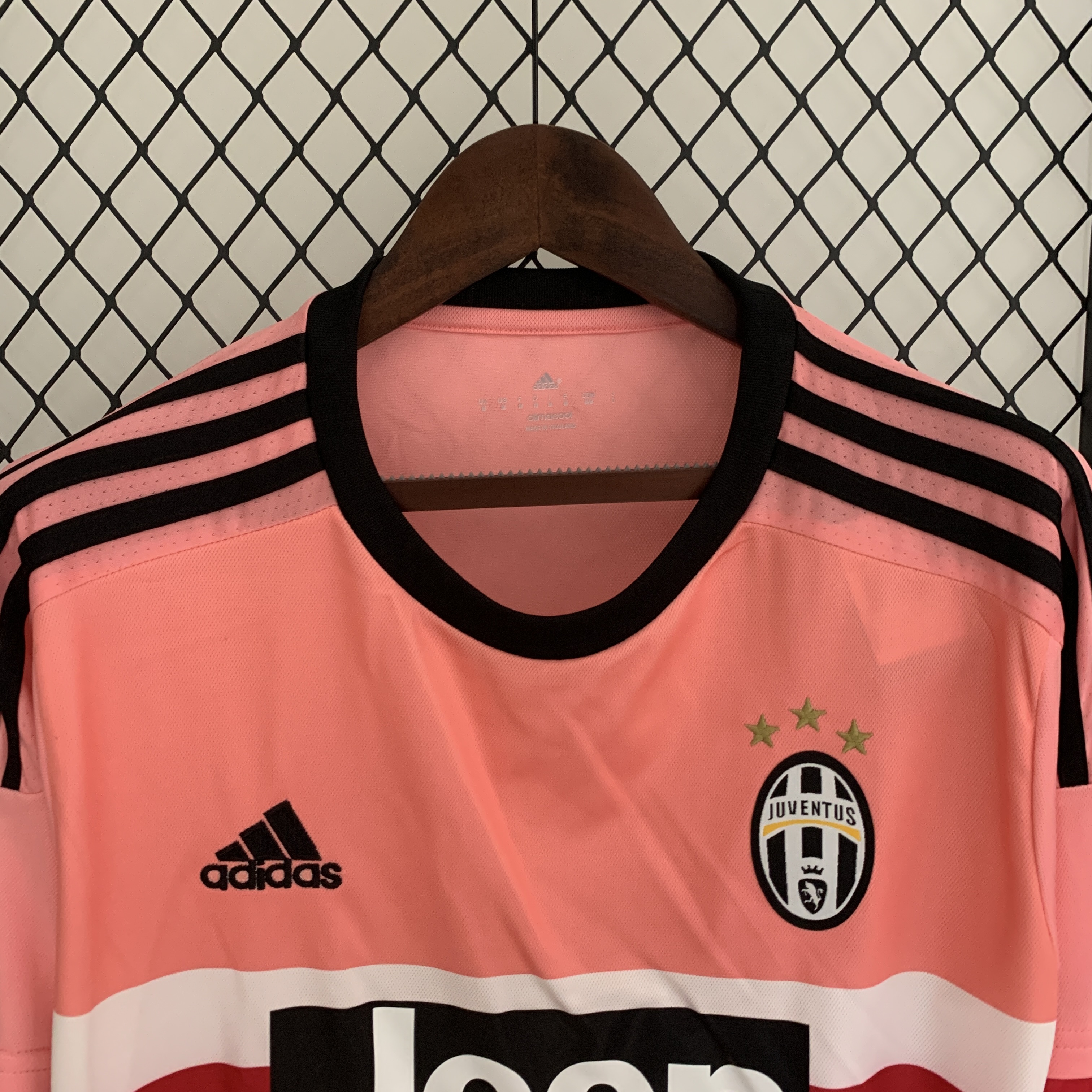 AlphaJersey-Retro Juventus 15-16 Away Stadium Long Sleeve Jersey