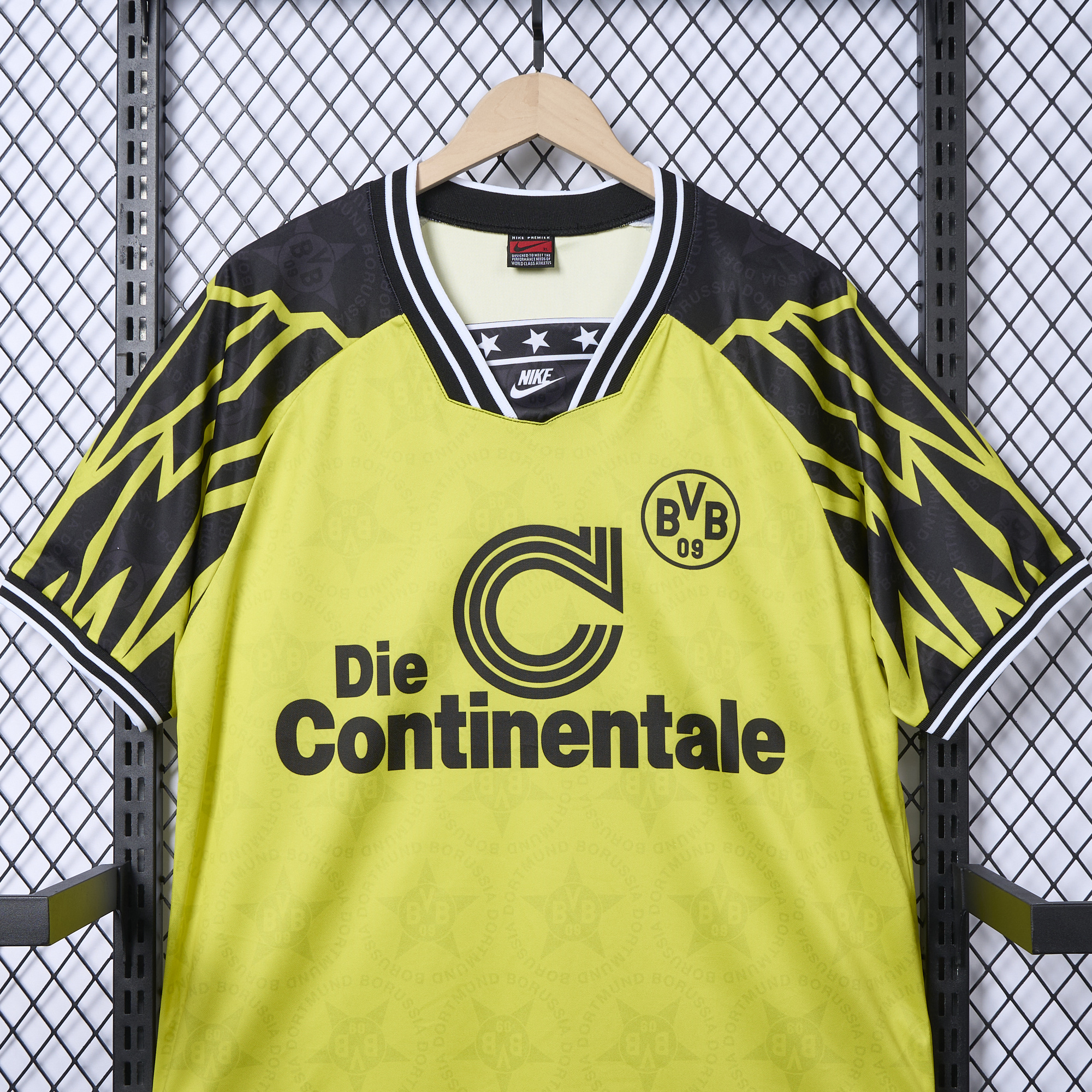 AlphaJersey-Dortmund Retro 94-95 Home Shirt