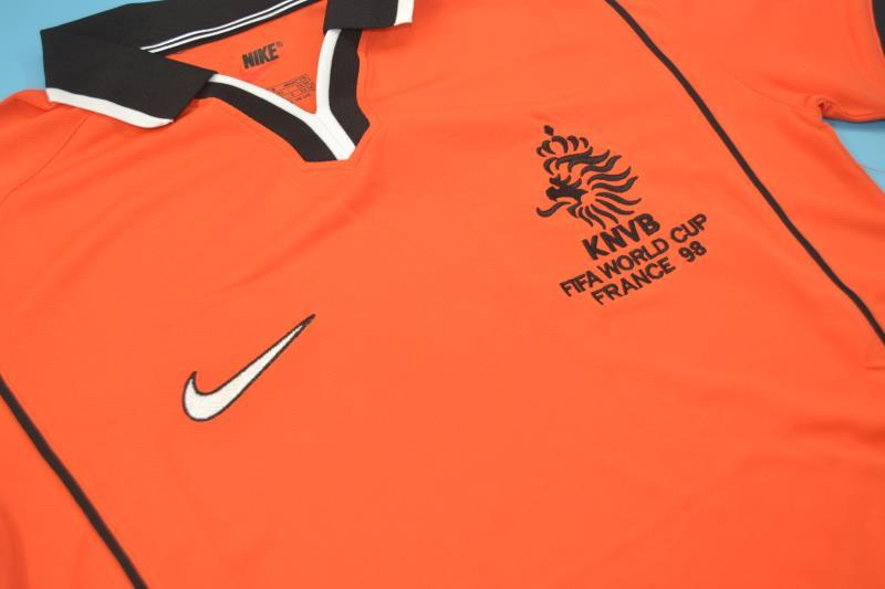 AlphaJersey-Retro Netherlands 1998 Home Stadium Jersey
