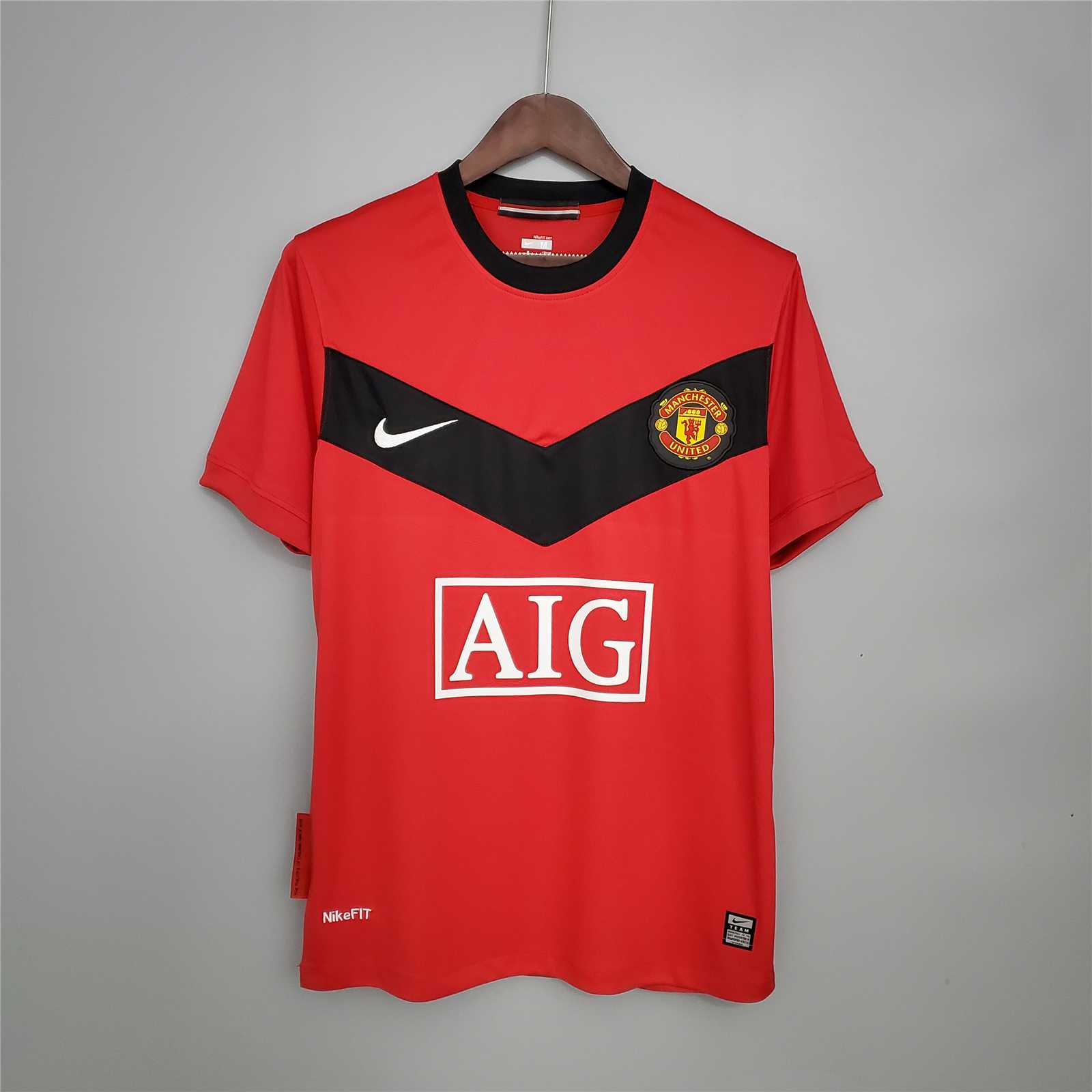 AlphaJersey-Retro Manchester United 09-10 Home Stadium Jersey