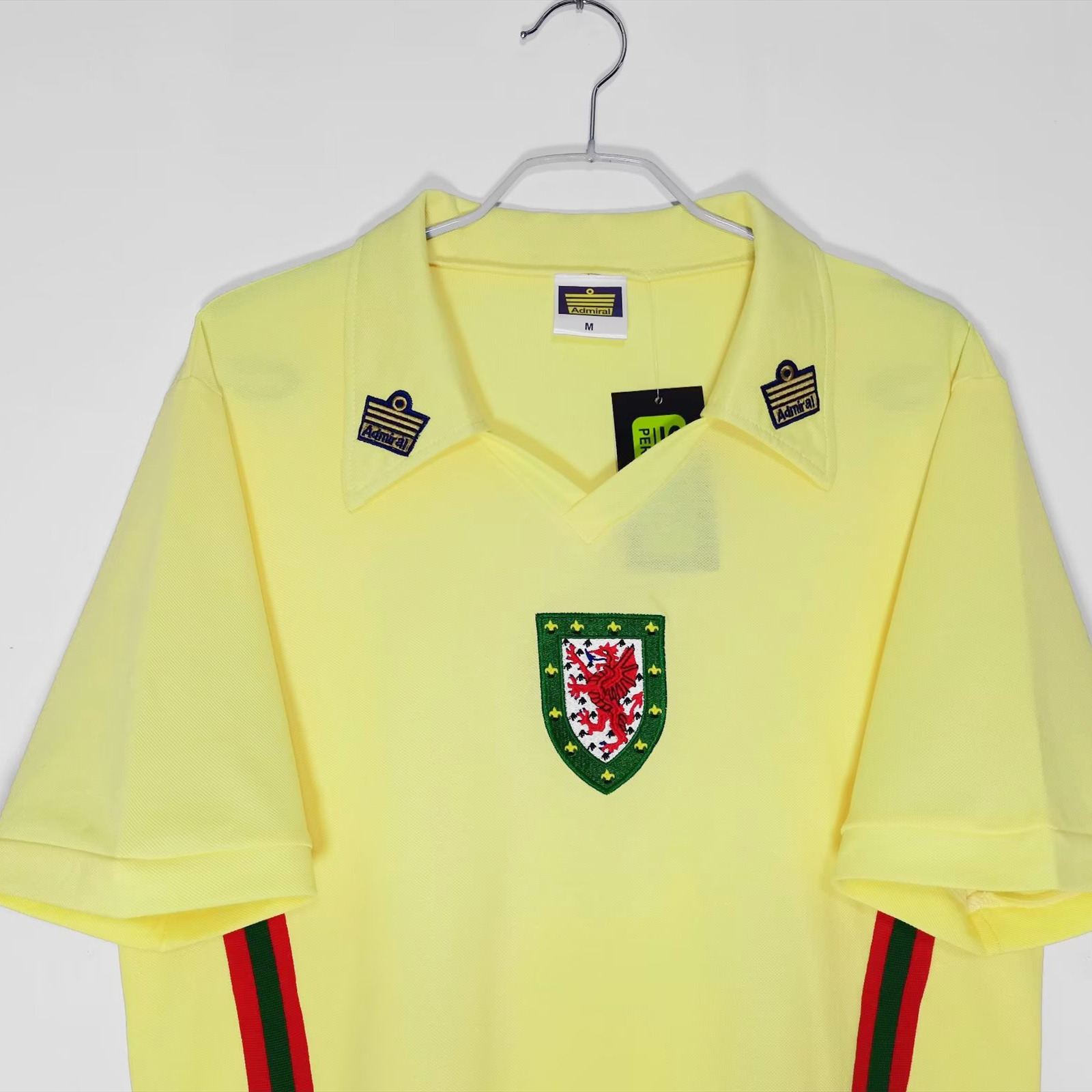 AlphaJersey-Retro Wales 1976 Away Stadium Jersey