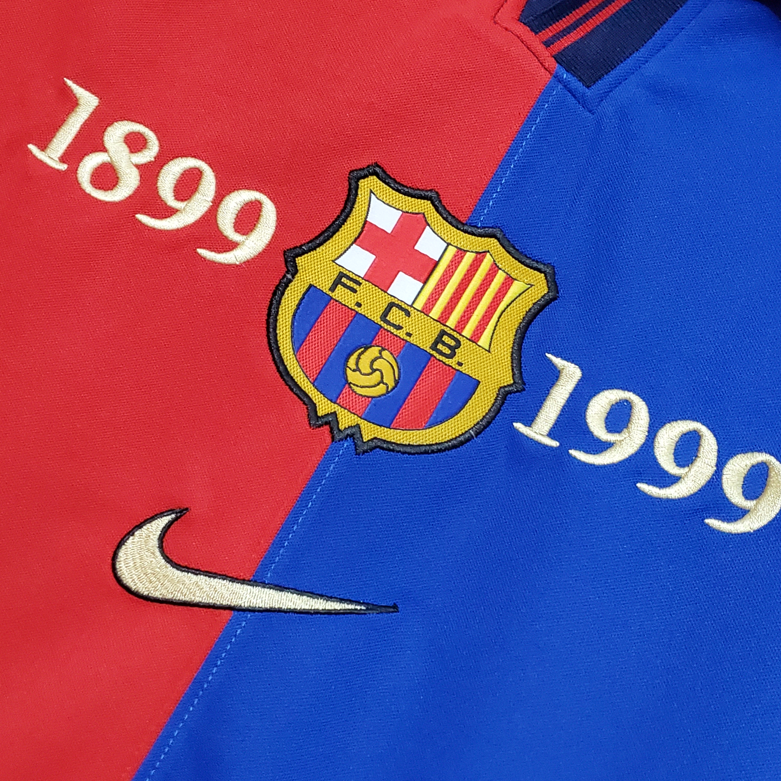 AlphaJersey-Retro Barcelona 99-00 Home Stadium Jersey