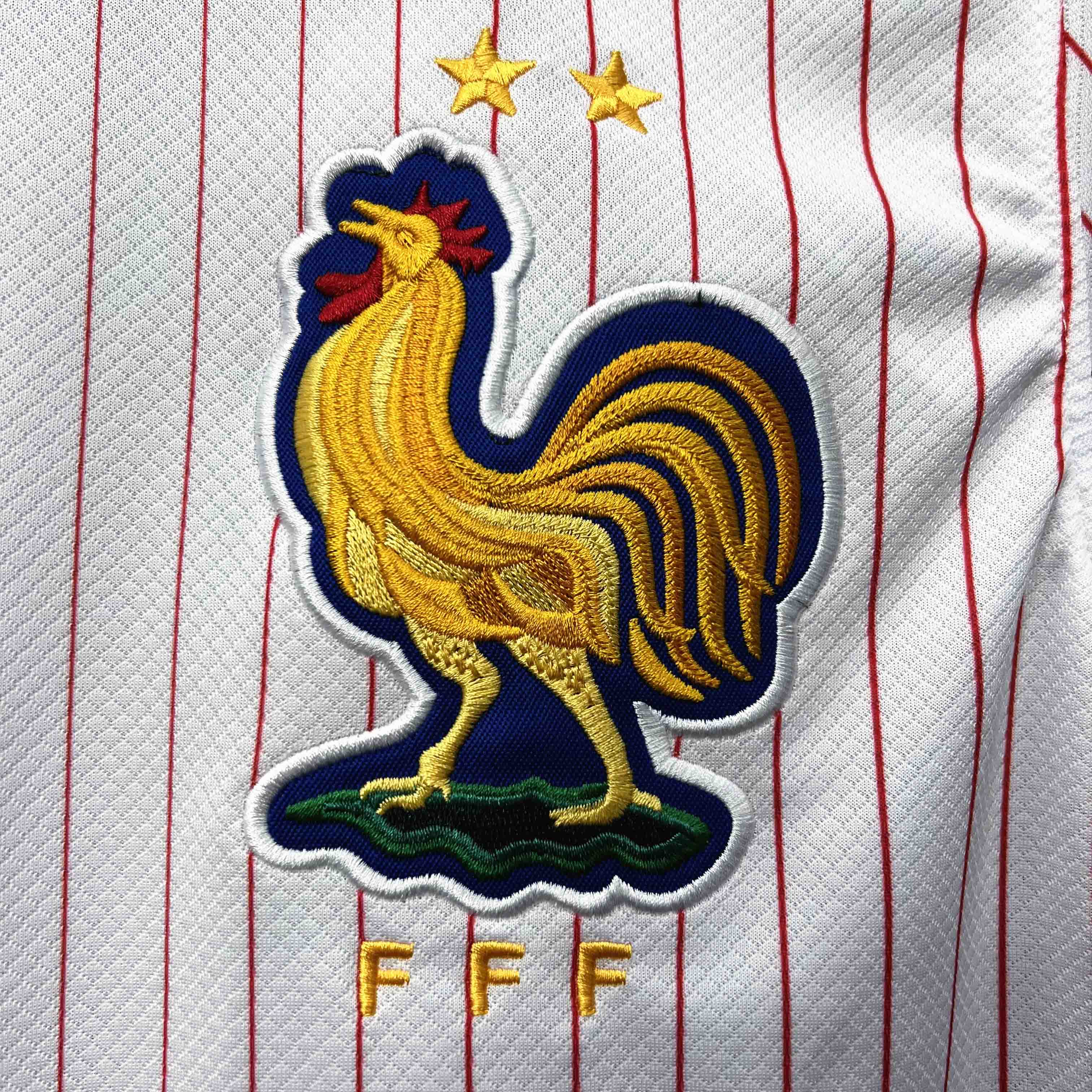 AlphaJersey-France 2024 Away Stadium Jersey - Fans Version
