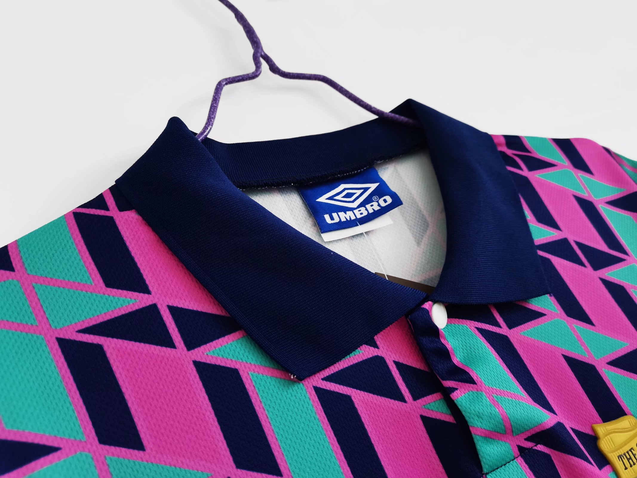 AlphaJersey-Retro S-c-o.t l.a-n.d 1988-89 Away Jersey - Fans Version