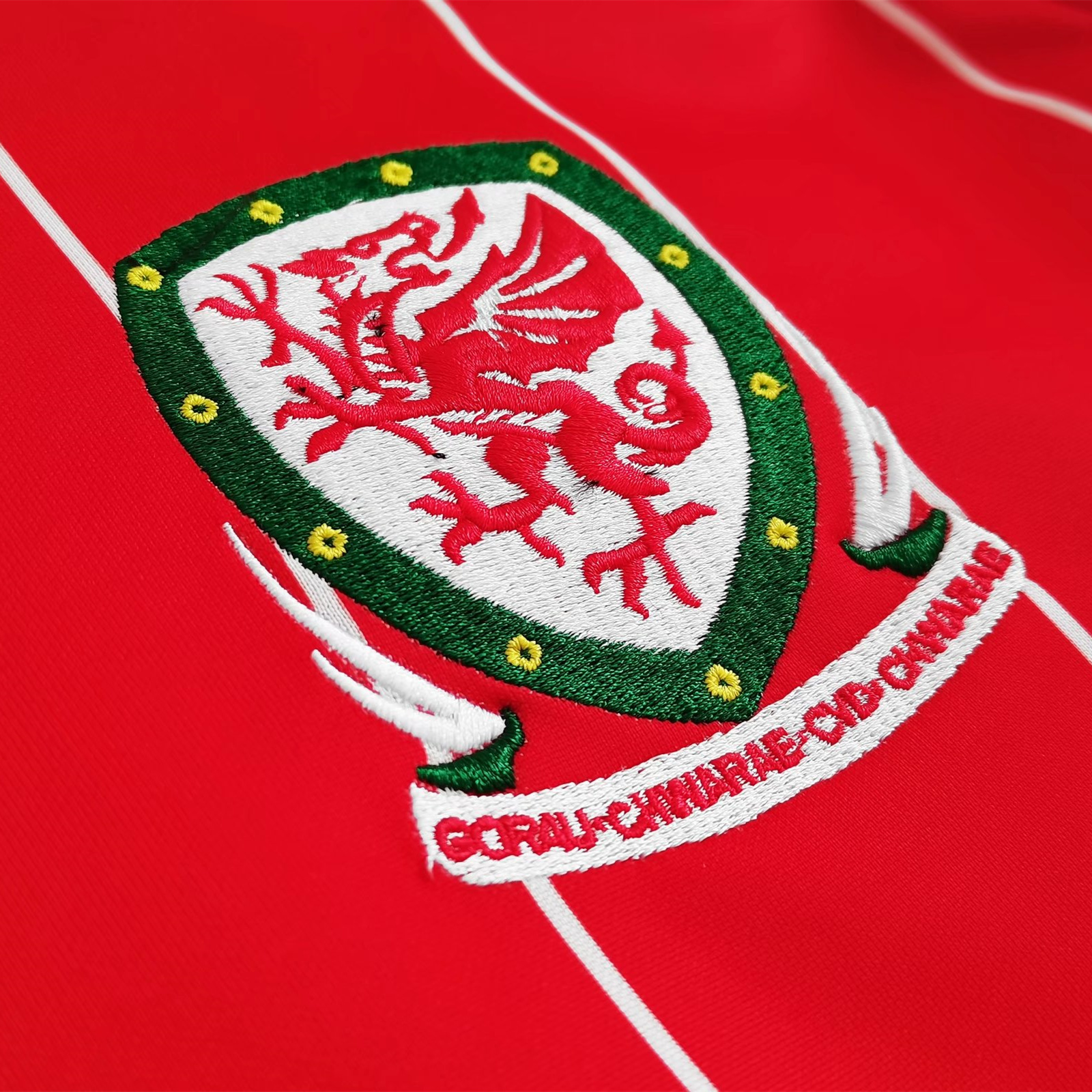 AlphaJersey-Retro Wales 2015 Home Stadium Jersey