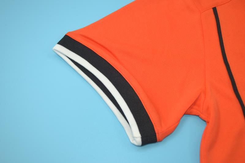 AlphaJersey-Retro Netherlands 1998 Home Stadium Jersey