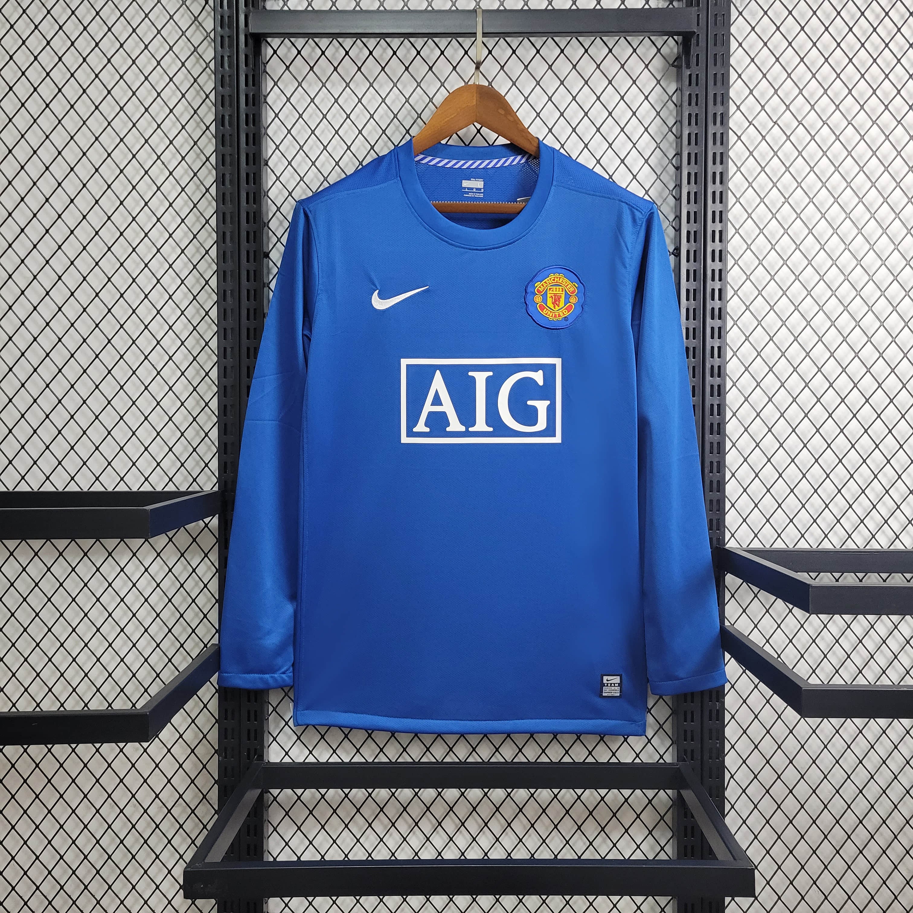 AlphaJersey-Retro Manchester United 08-09 Third Long Sleeve Jersey