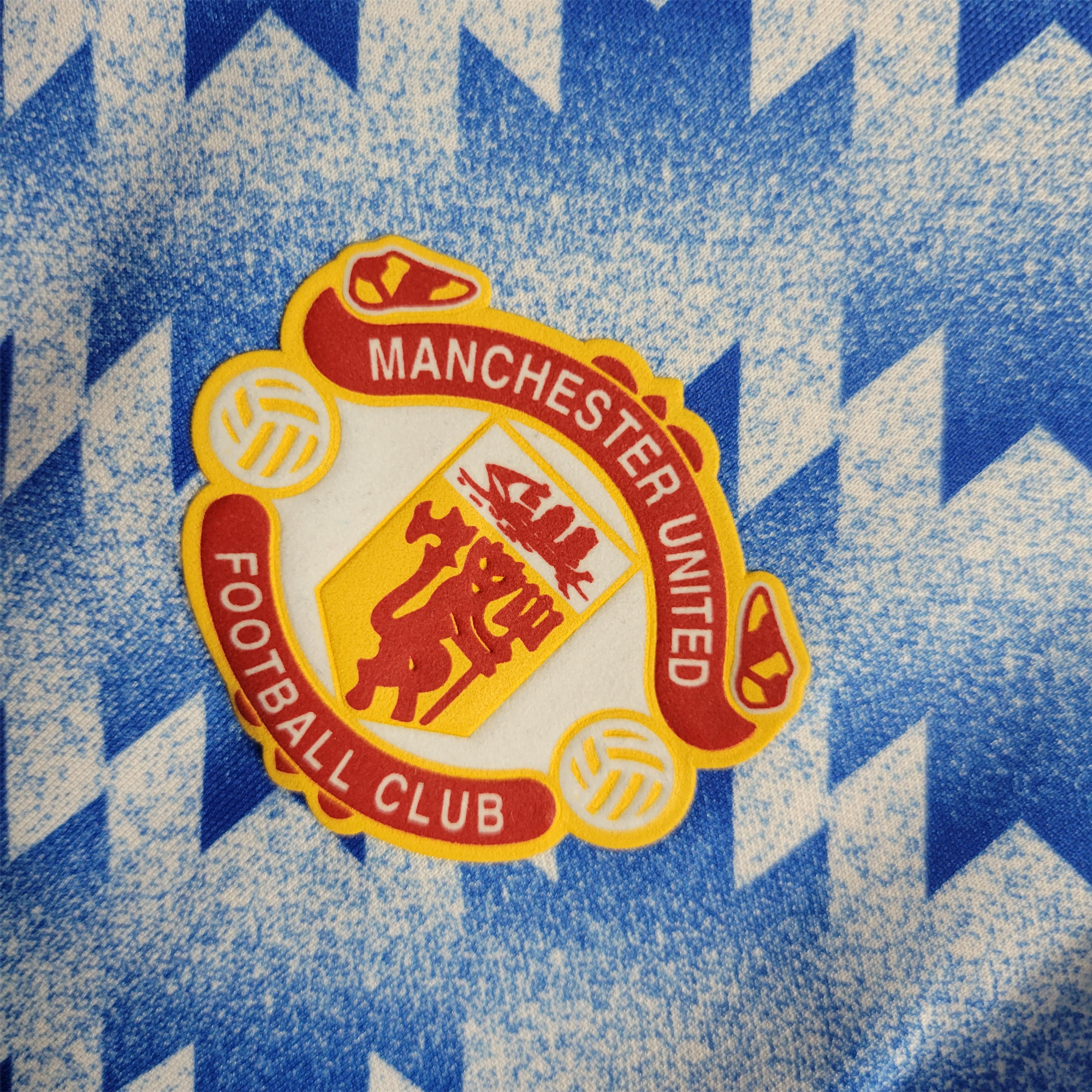 AlphaJersey-Retro Manchester United 90-92 Away Long Sleeve Jersey