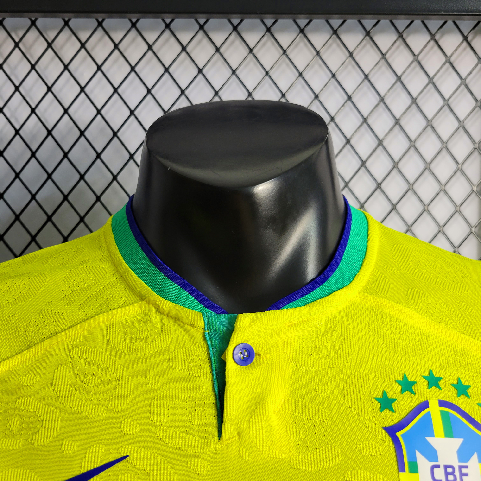 AlphaJersey-Brazil 2023 Home Stadium Jersey - Player Version