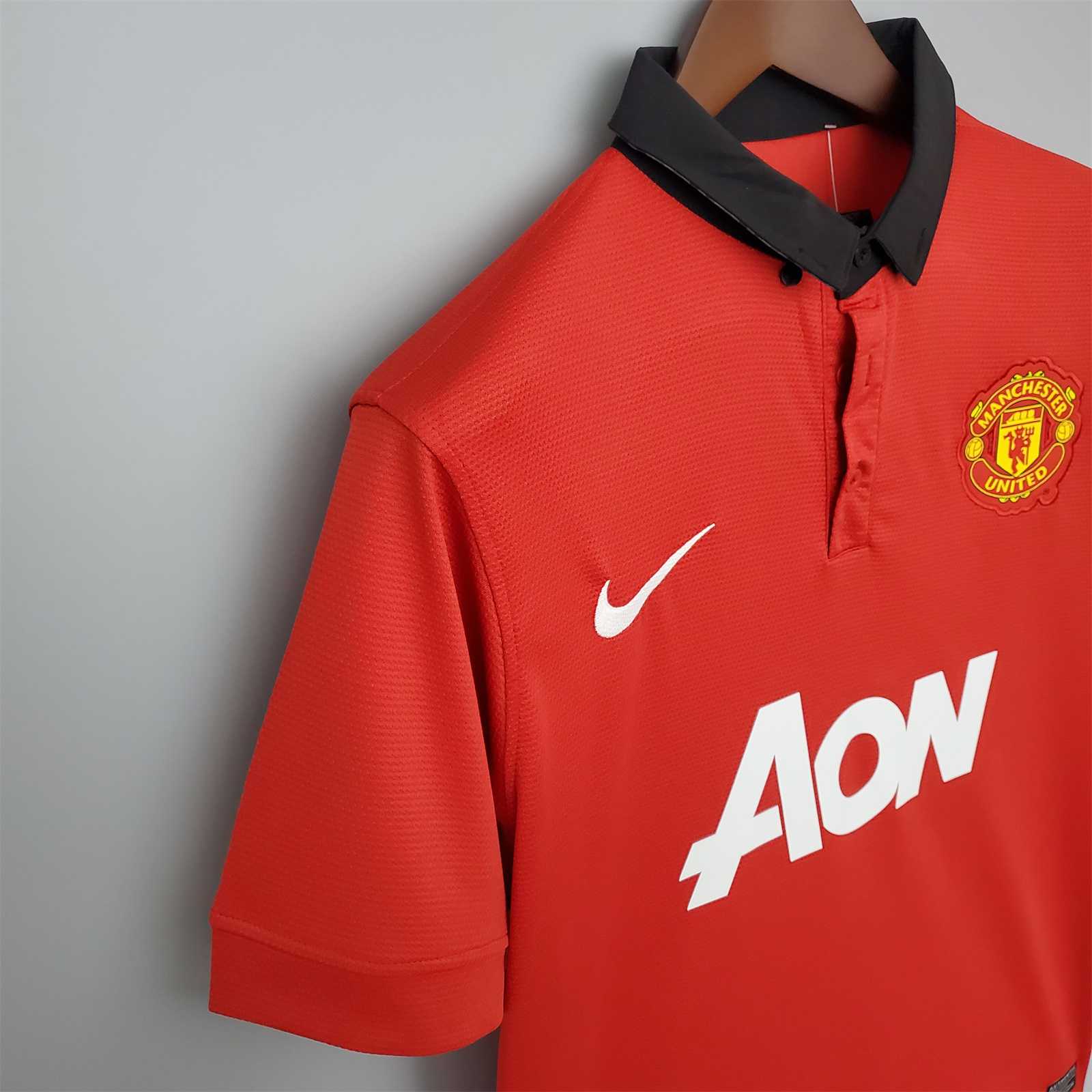 AlphaJersey-Retro Manchester United 13-14 Home Stadium Jersey