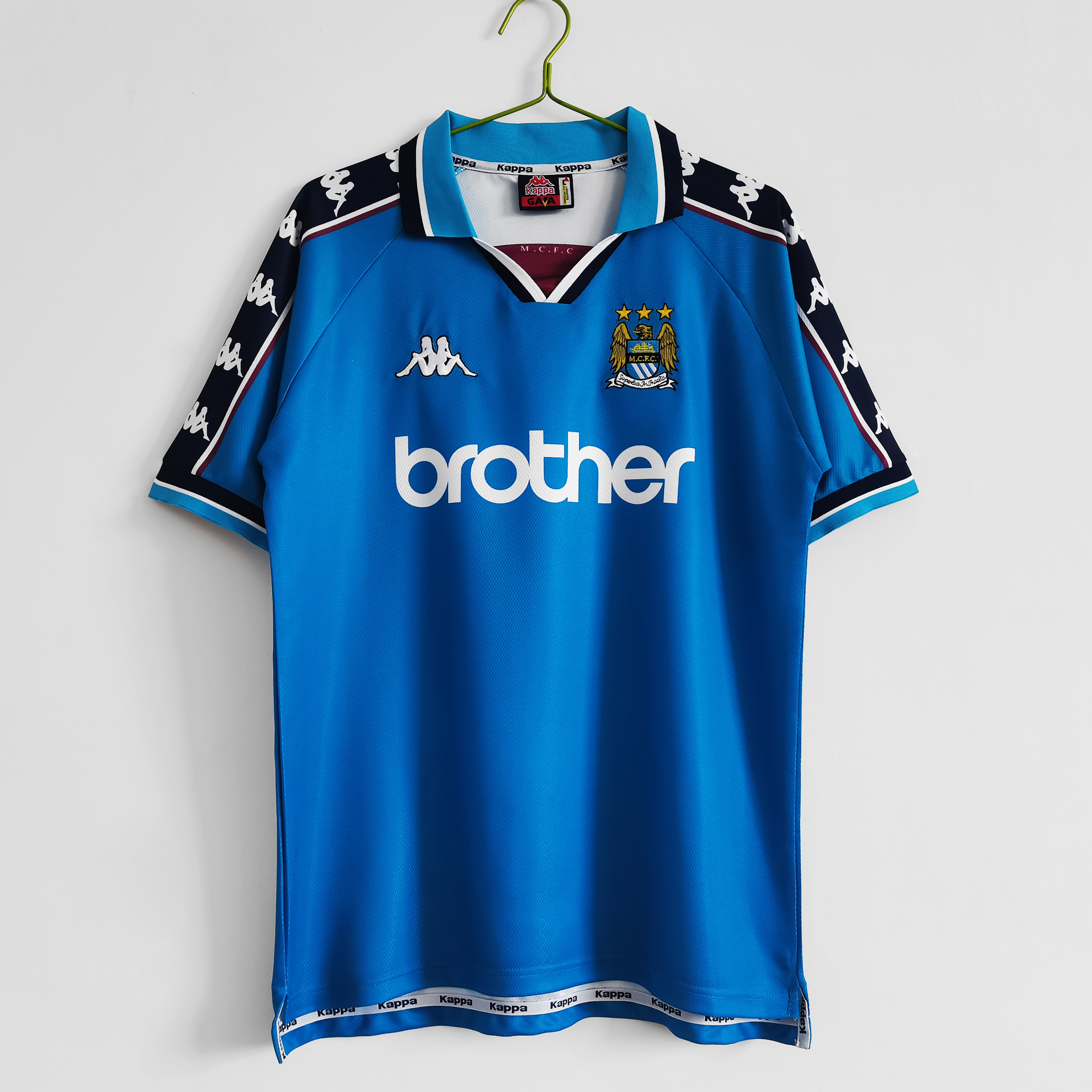 AlphaJersey-Retro Manchester City 1997-98 Home Stadium Jersey