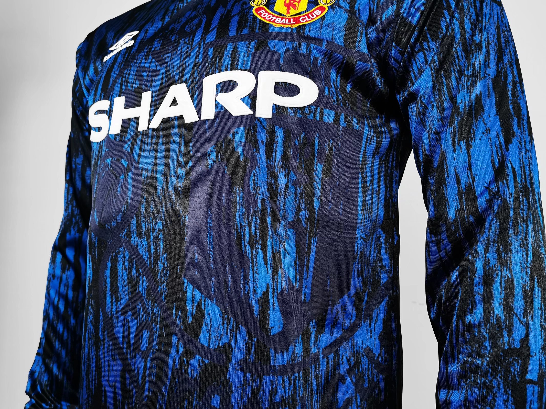 AlphaJersey-Retro Manchester United 92-94 Away Long Sleeve Jersey