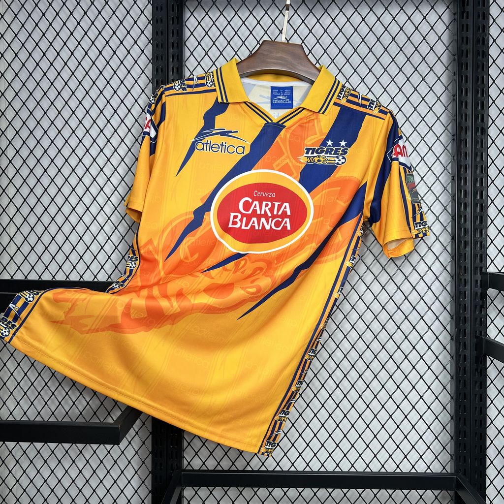 AlphaJersey-Retro Tigers UANL 1997-98 Home Stadium Jersey