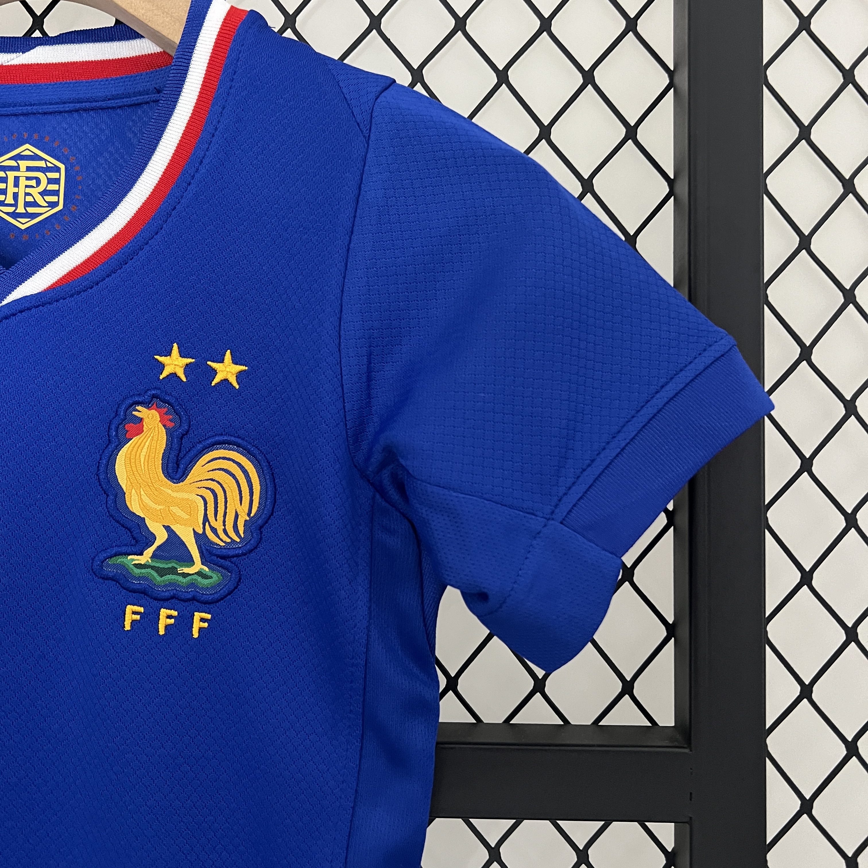 AlphaJersey-France 2024 Home Stadium Kids Kit