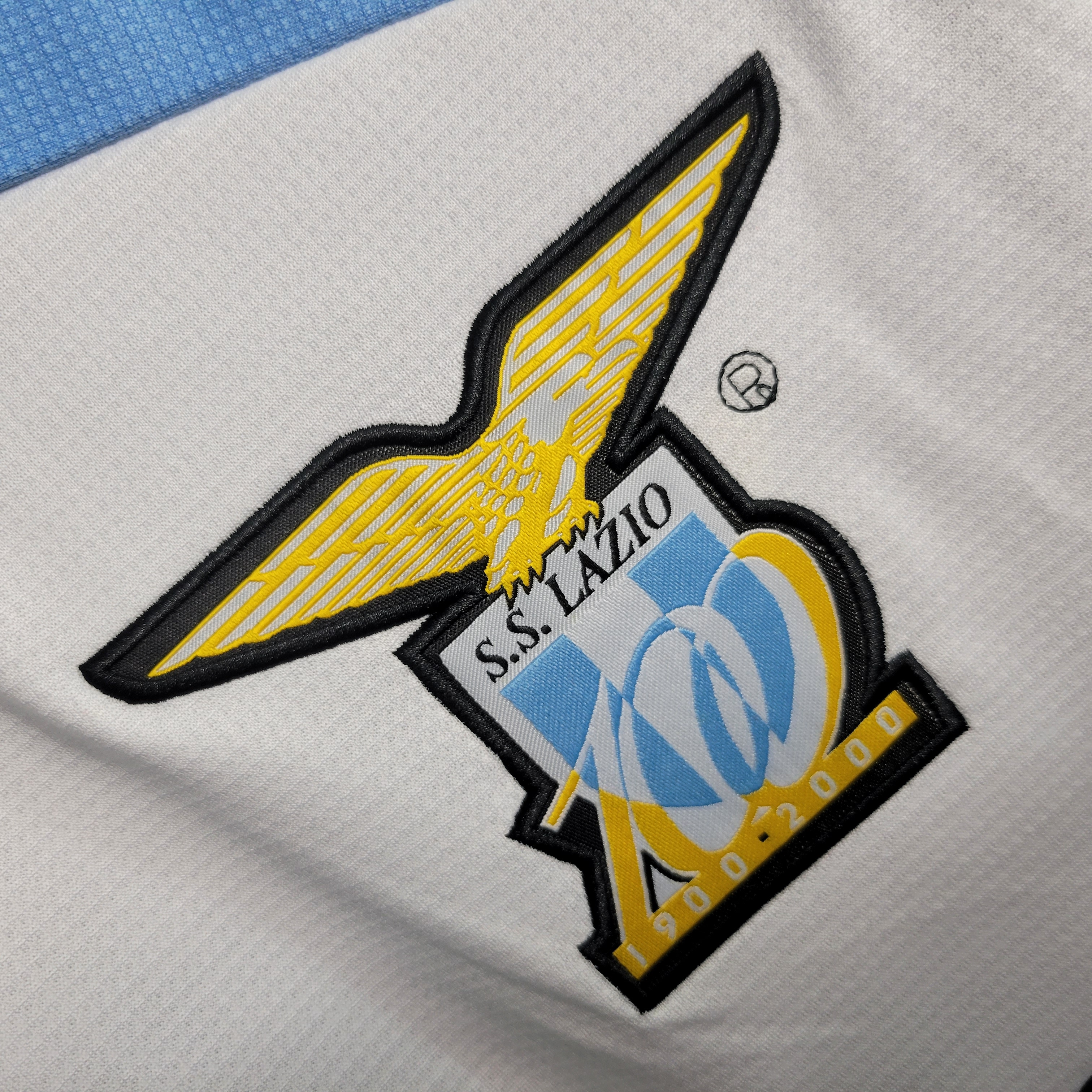 AlphaJersey-Retro Lazio 1999-00 Centenary Home Stadium Jersey