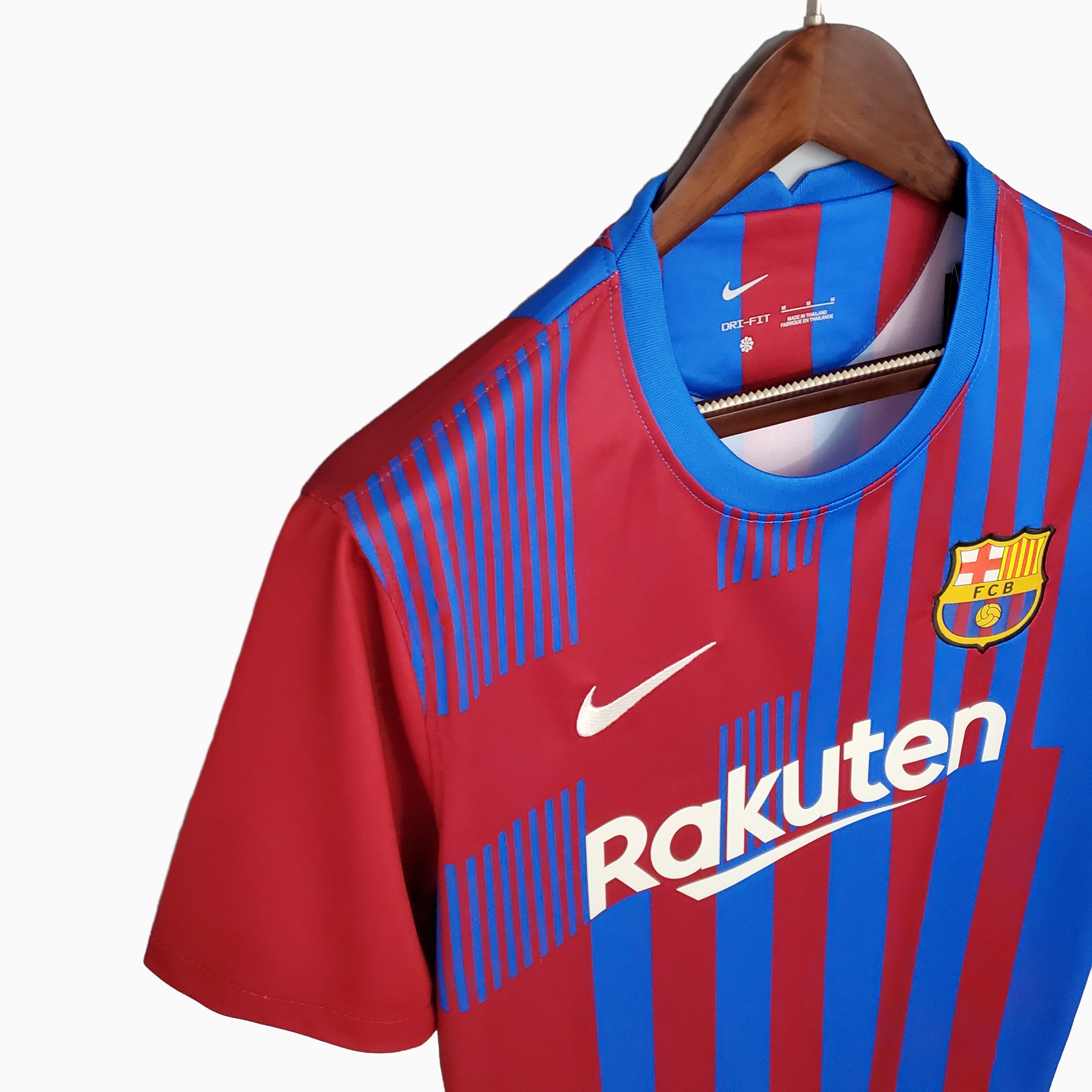 AlphaJersey-Retro Barcelona 21-22 Home Stadium Jersey