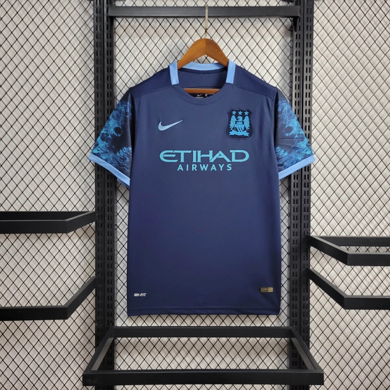 AlphaJersey-Retro Manchester City 2015-16 Away Stadium Jersey