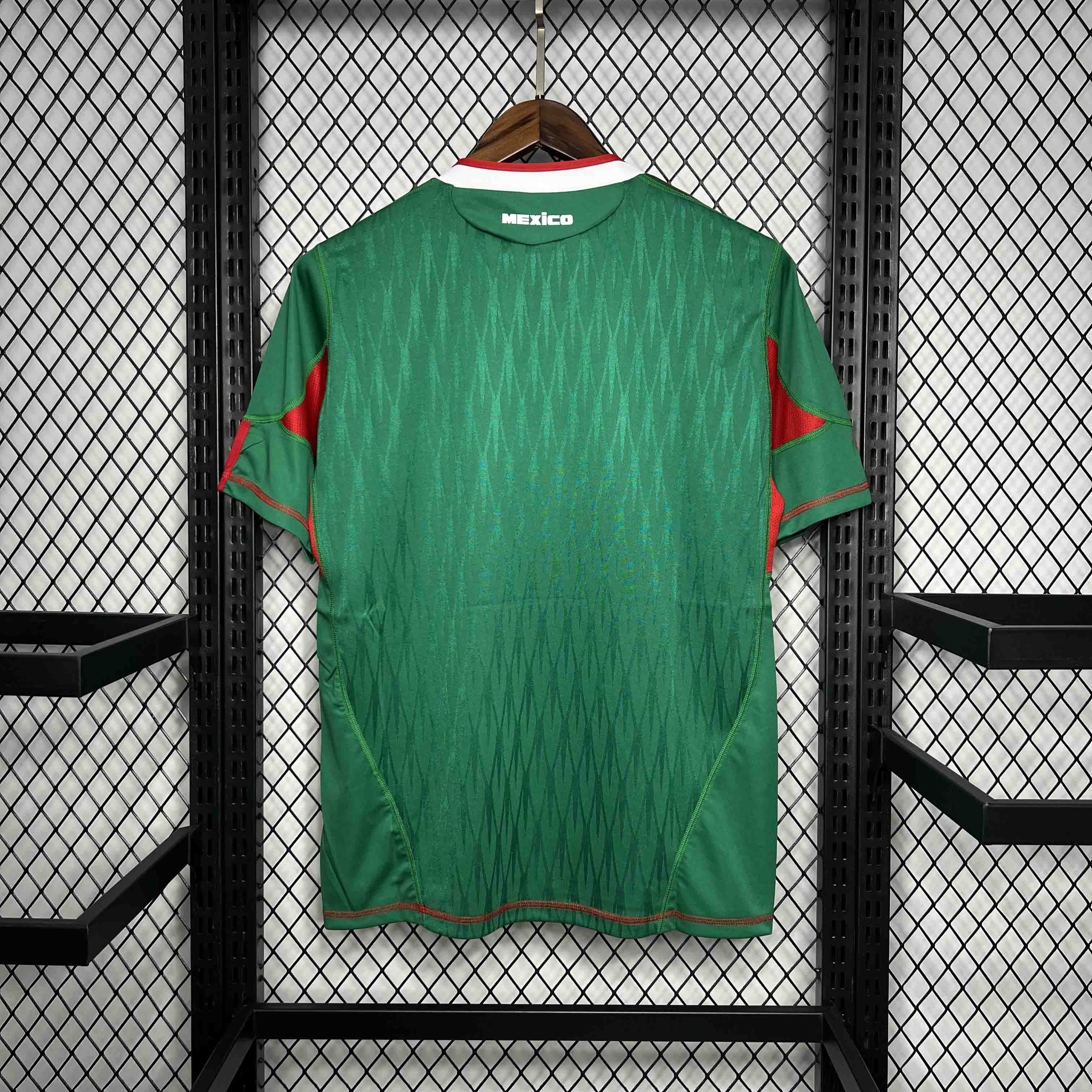 AlphaJersey-Retro Mexico 2010 Home Stadium Jersey
