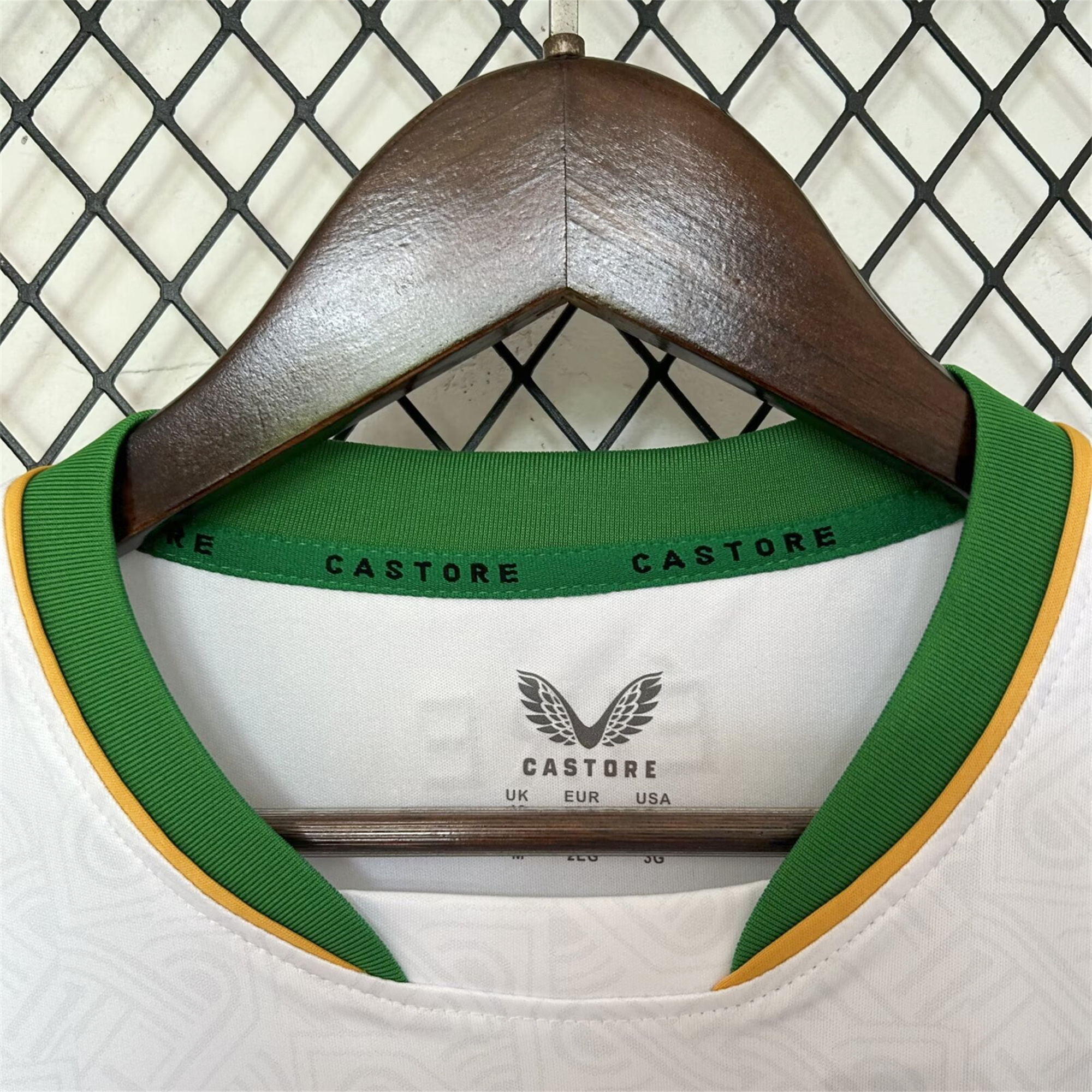 AlphaJersey-Ireland 2024 Away Jersey - Fans Version (with SKY patch)