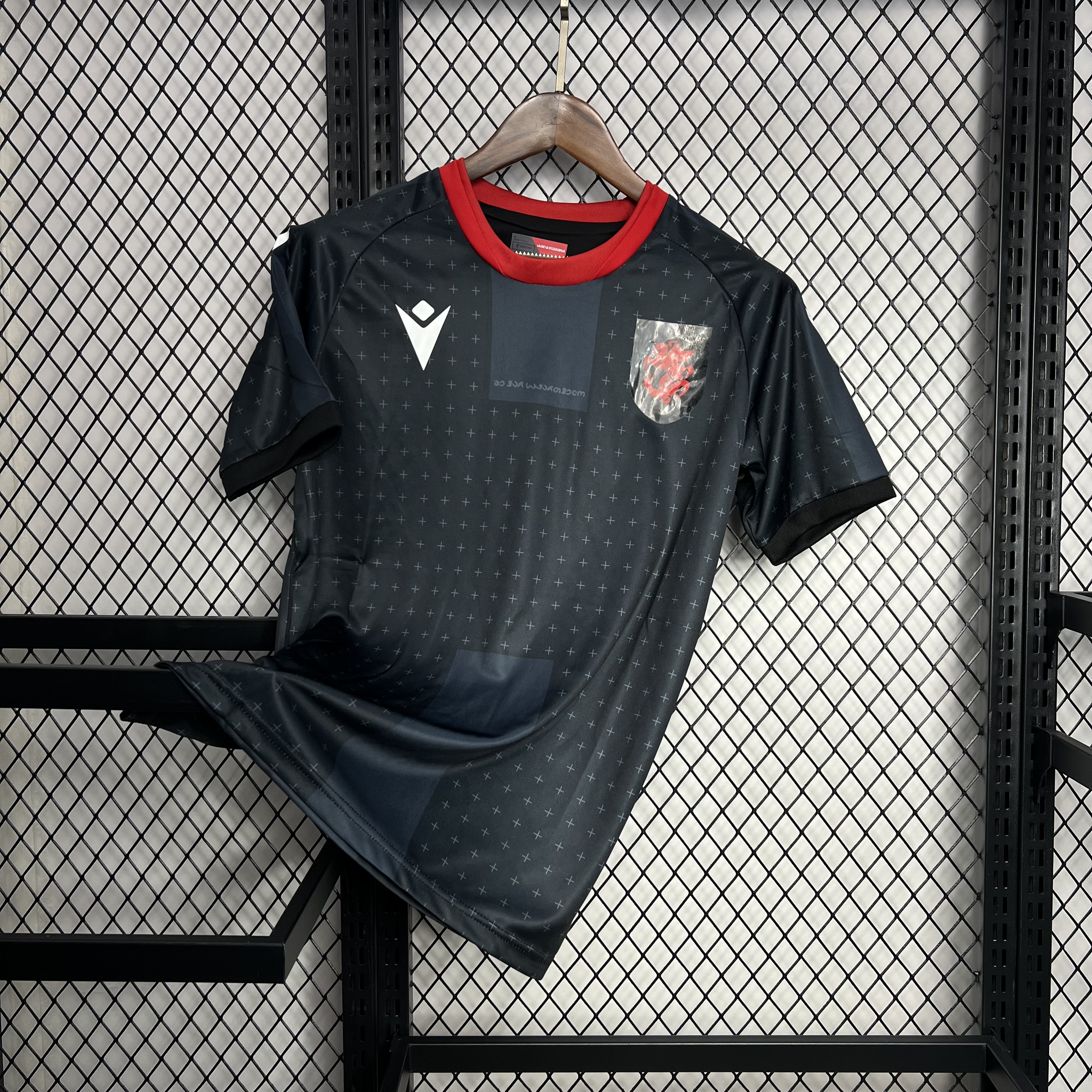 AlphaJersey-Georgia 2024 Away Jersey - Fans Version