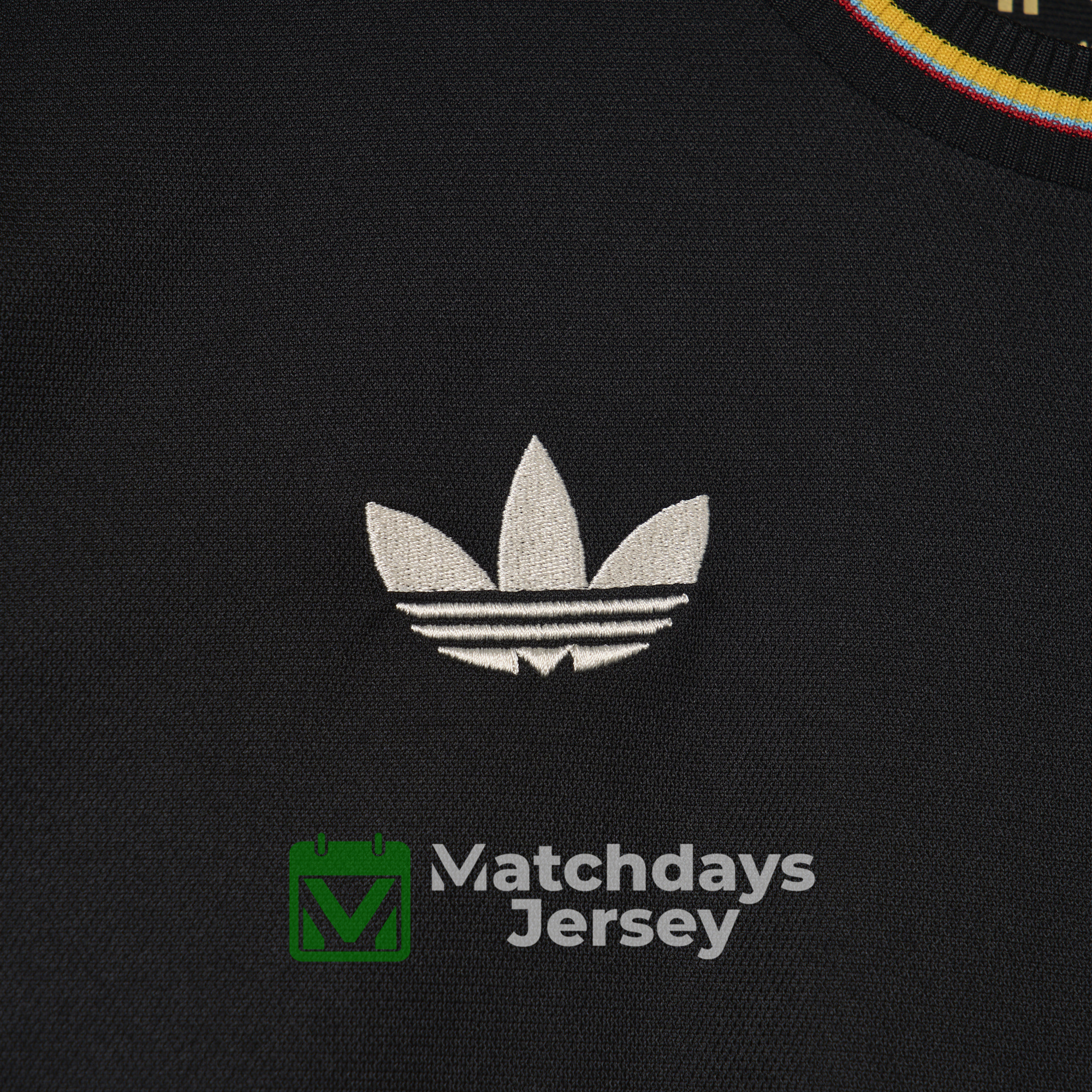 AlphaJersey-Colombia 2024 100th Anniversary Black Jersey - Fans Version