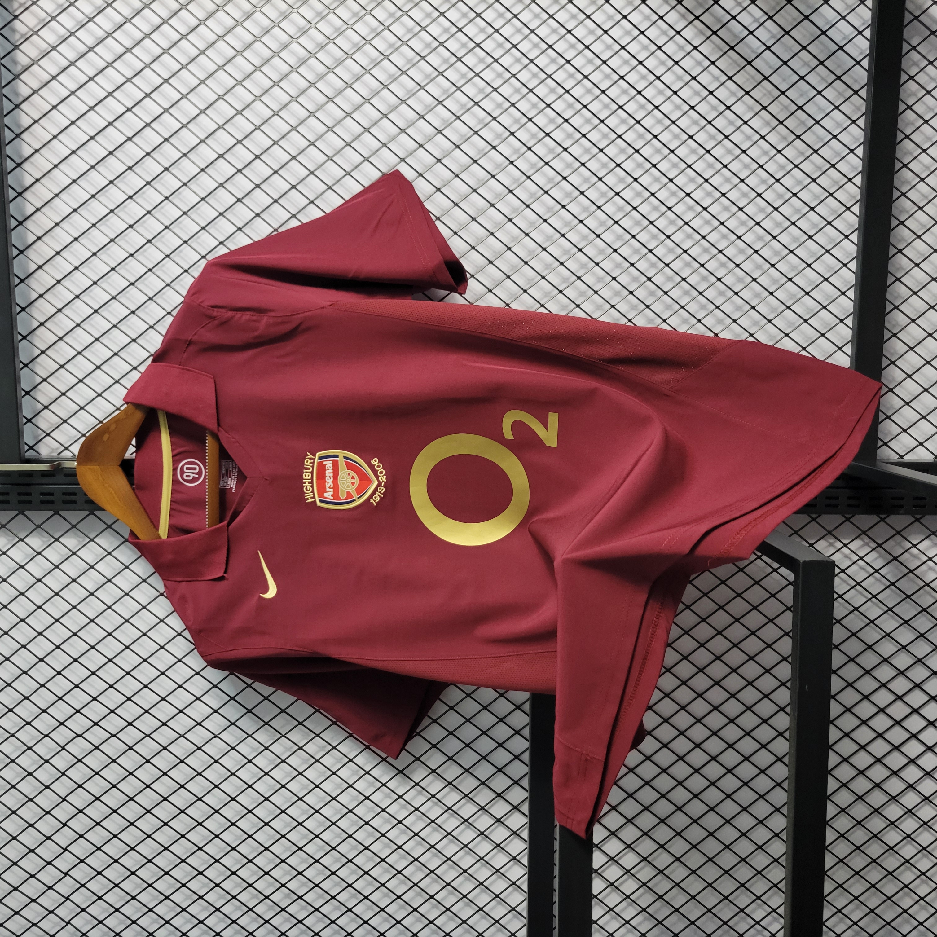 AlphaJersey-Retro Arsenal 05-06 Home Stadium Jersey
