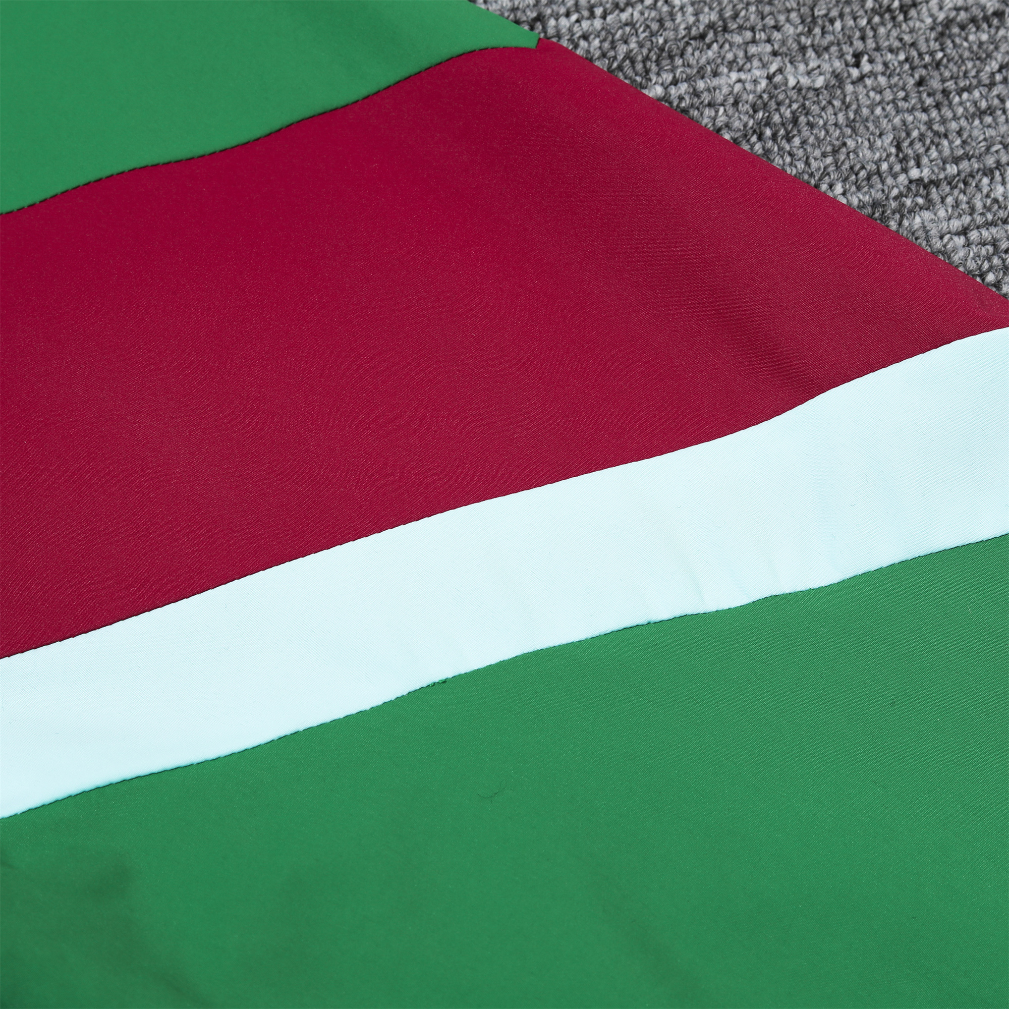AlphaJersey-Portugal 2024 National Team Anthem Green Hooded Windbreaker - Player Version