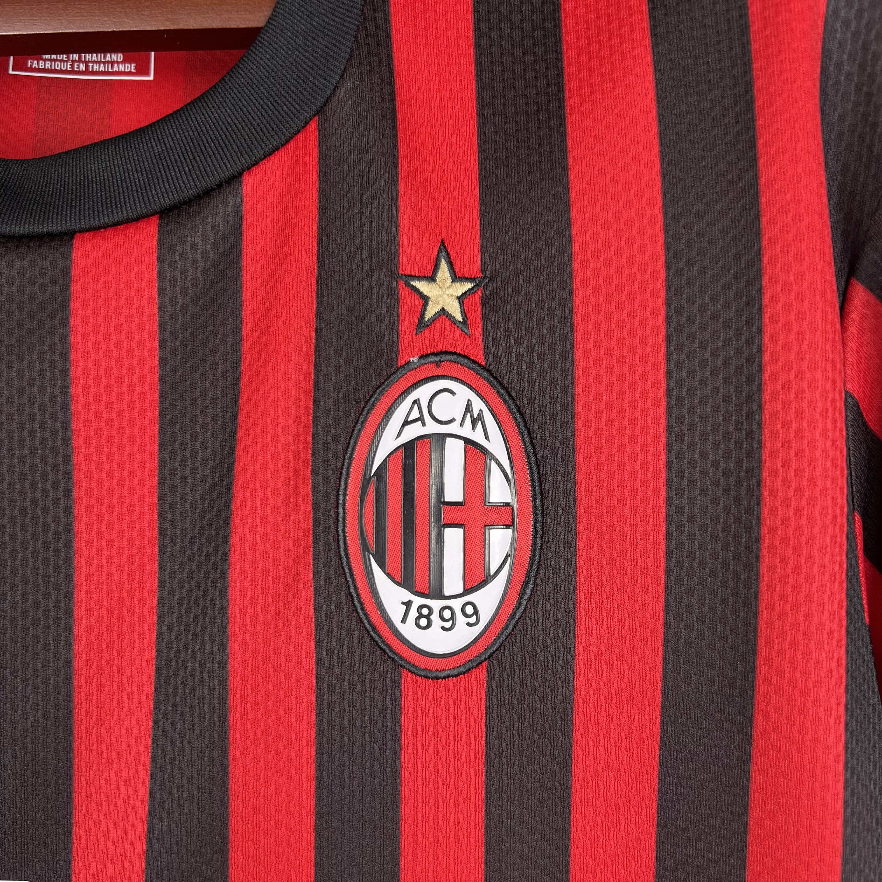 AlphaJersey-Retro AC Milan 2019-20 Home Stadium Jersey