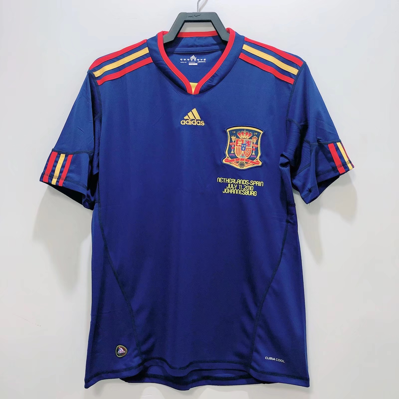 AlphaJersey-Retro Spain 2010 Away Stadium Jersey
