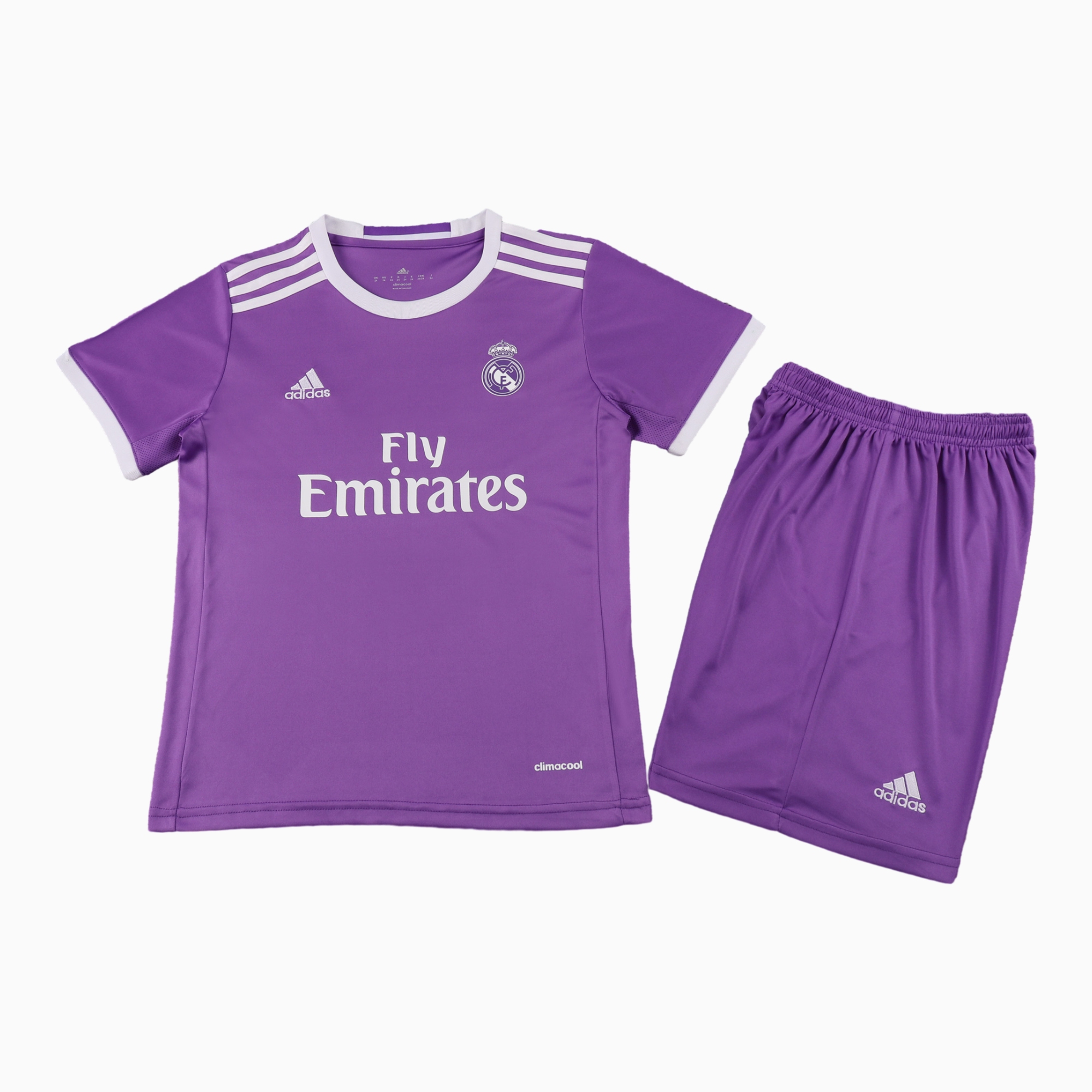 AlphaJersey-Retro Real Madrid 2016-17 Away Kids Kit
