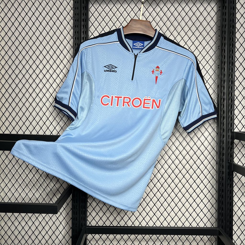 AlphaJersey-Retro Celta Vigo 1999-00 Home Stadium Jersey