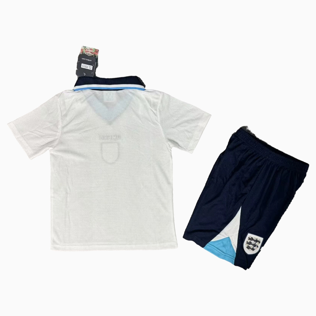 AlphaJersey-Retro England 1996 Home Kids Kit