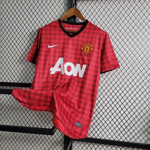 AlphaJersey-Retro Manchester United 12-13 Home Stadium Jersey