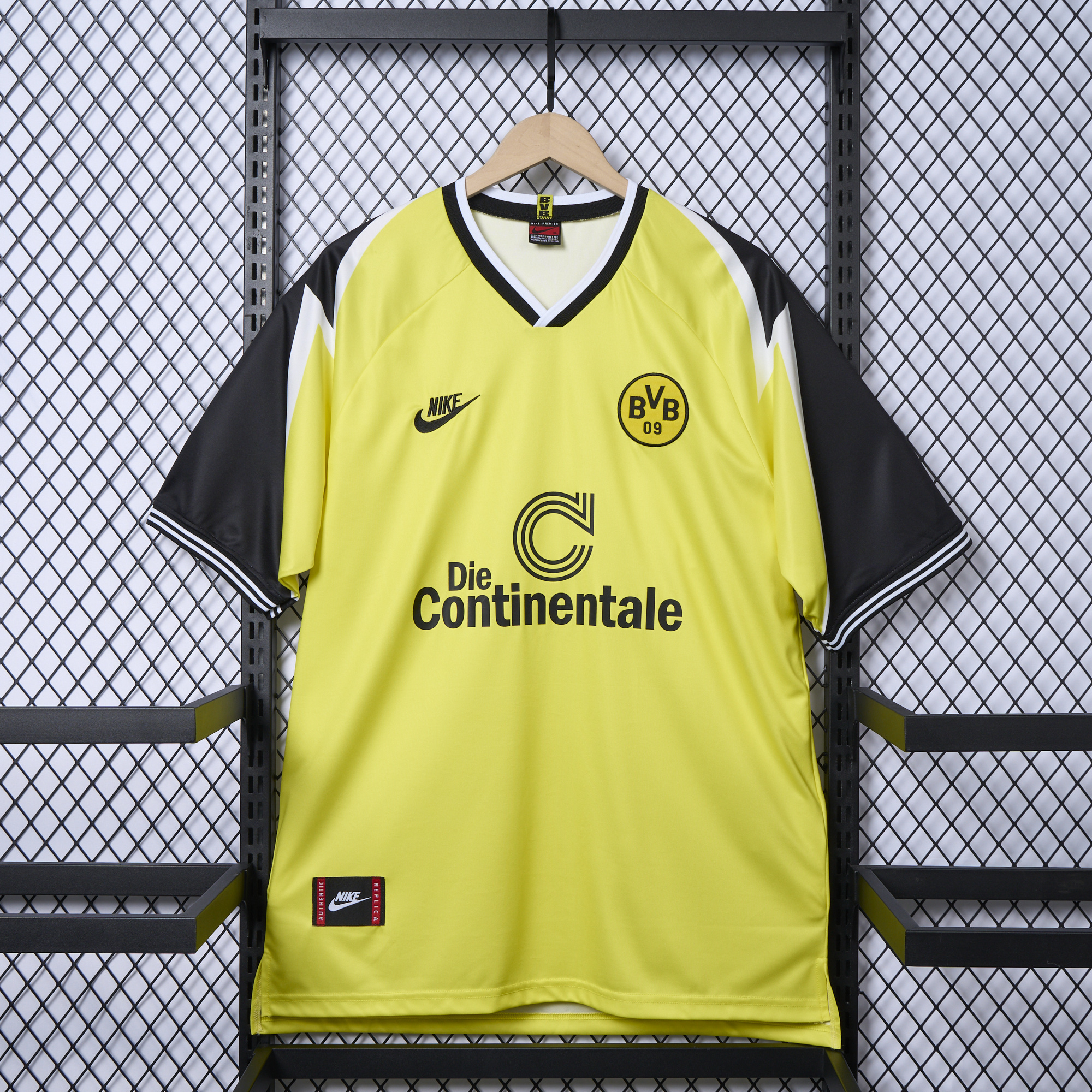 AlphaJersey-Dortmund Retro 95-96 Home Shirt