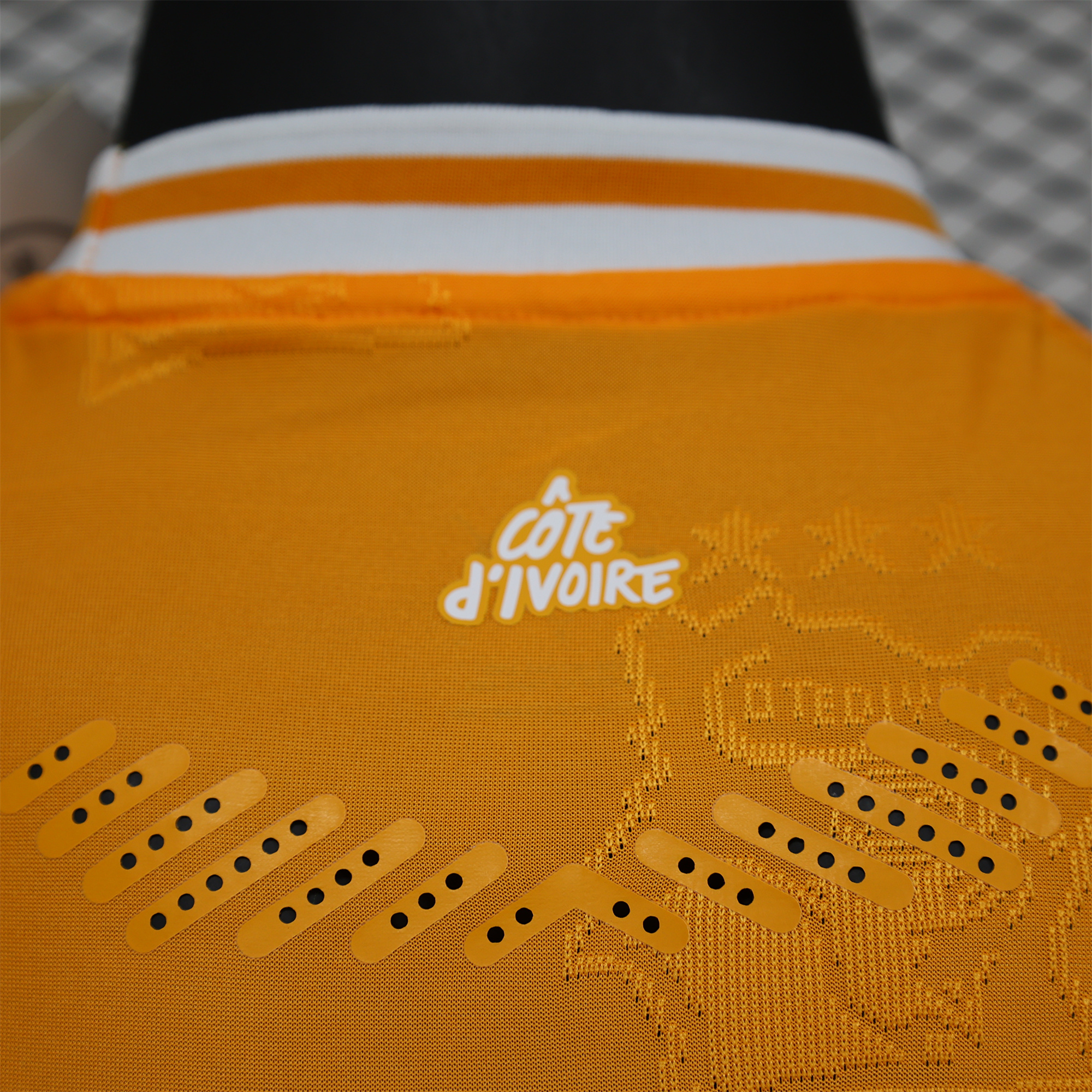 AlphaJersey-Ivory Coast 2024 Orange Elephant Special Edition Jersey - Player Version