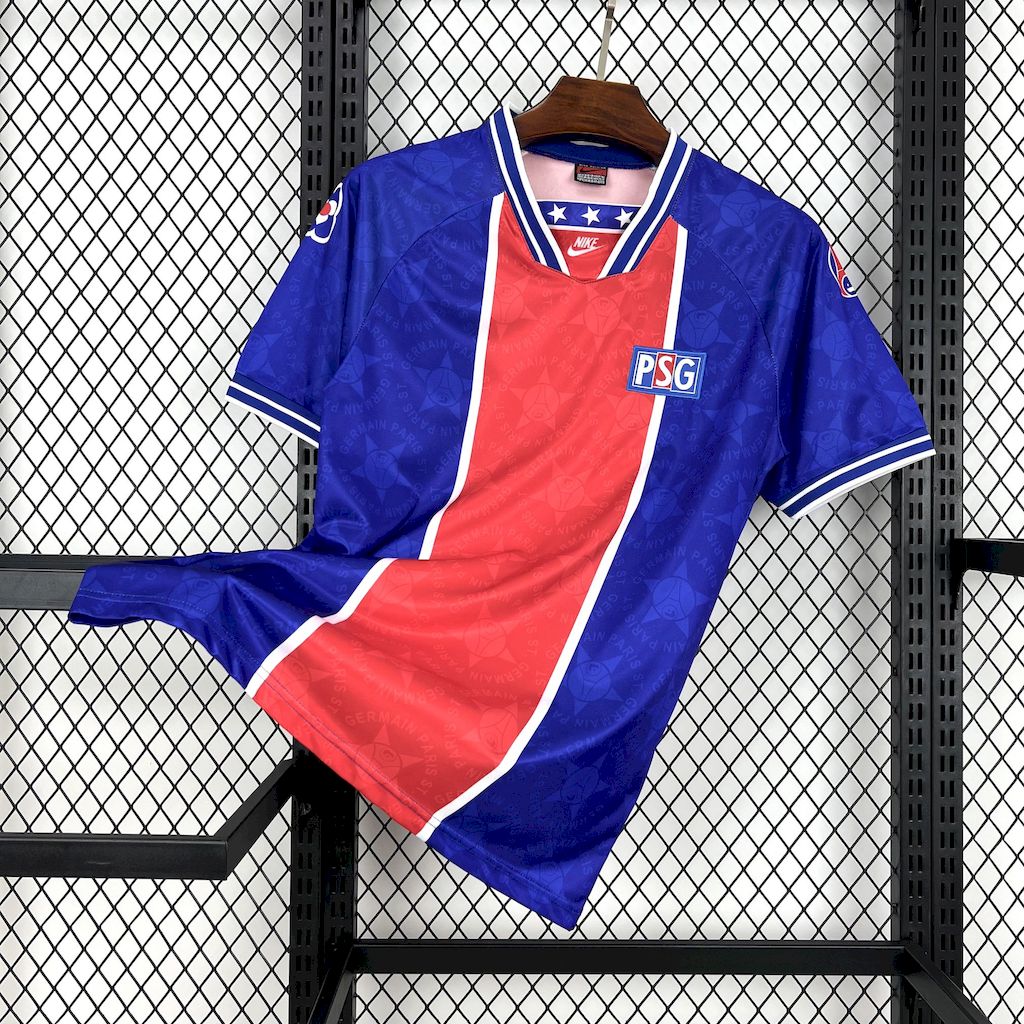 AlphaJersey-Retro Paris Saint-Germain PSG 1994-95 Home Unsponsored Jersey