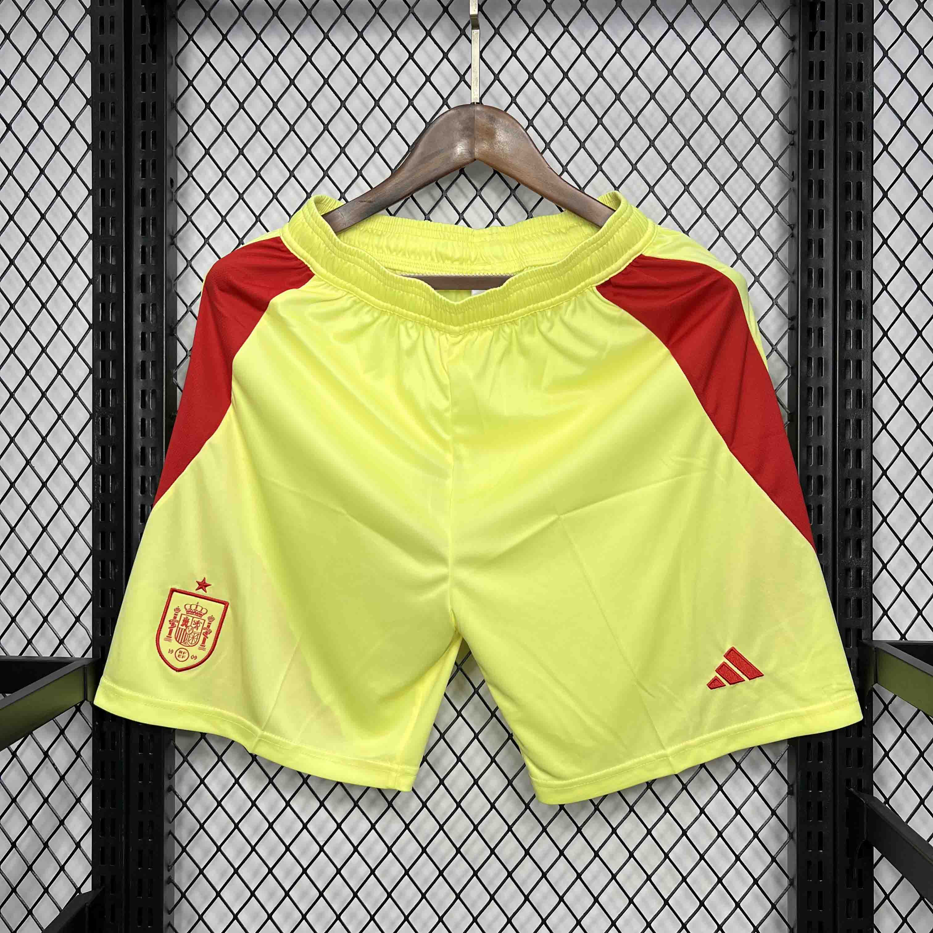 AlphaJersey-Spain 2024 Away Shorts - Fans Version