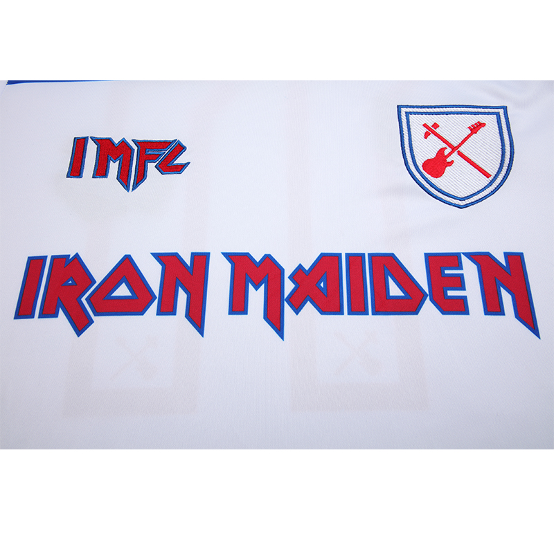 AlphaJersey-Iron Maiden x West Ham White Special Edition Jersey - with 11 print