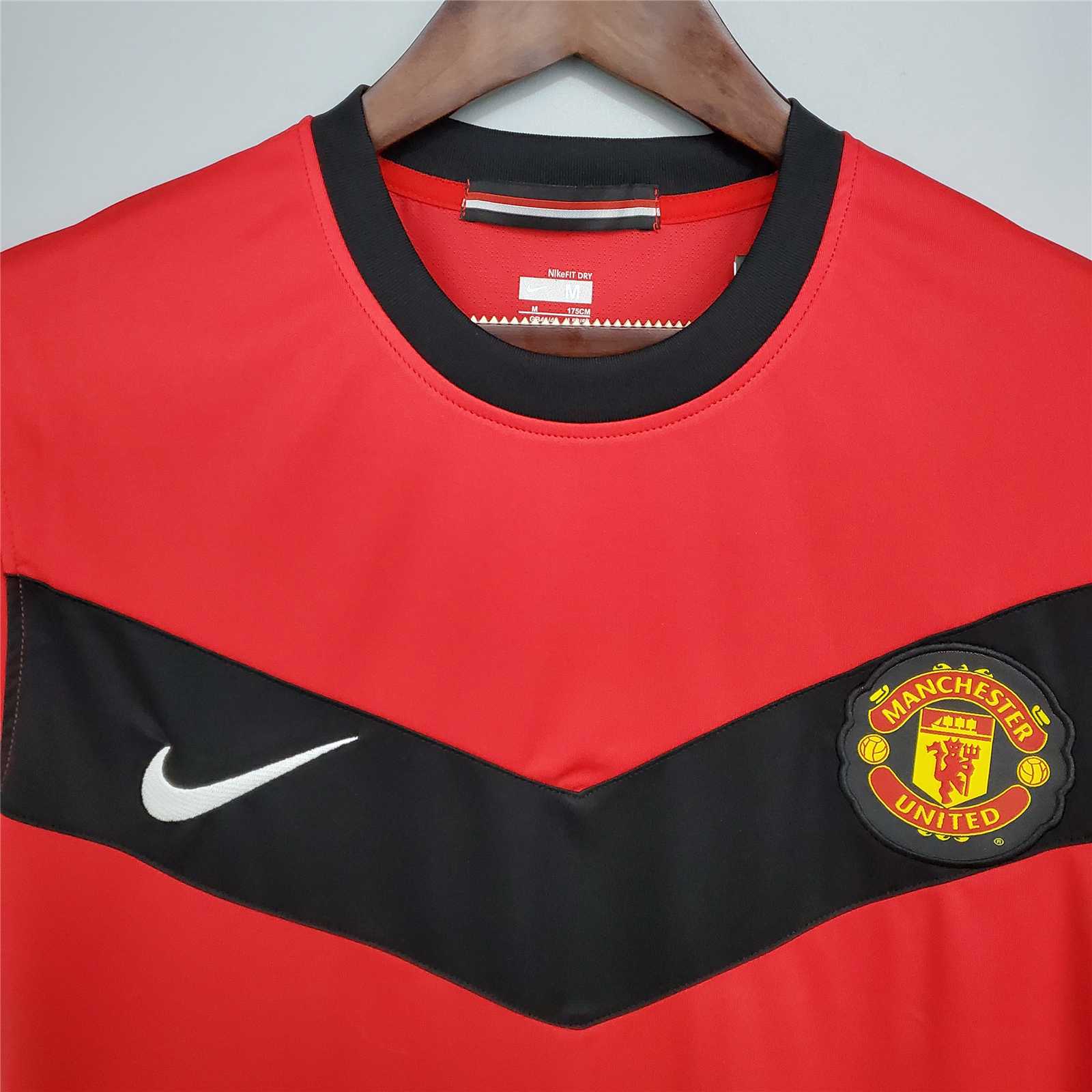 AlphaJersey-Retro Manchester United 09-10 Home Stadium Jersey