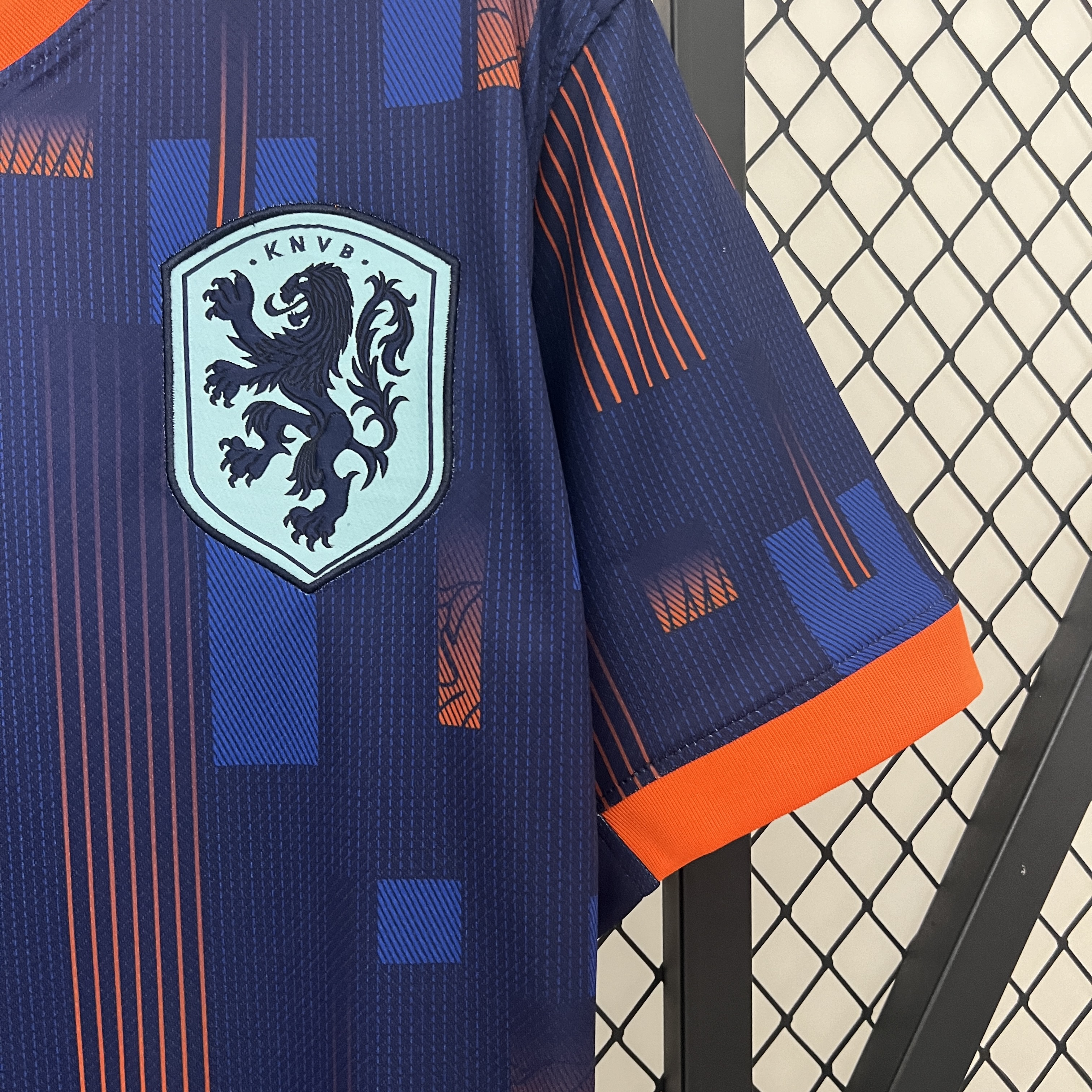 AlphaJersey-Netherlands 2024 Away Jersey - Fans Version