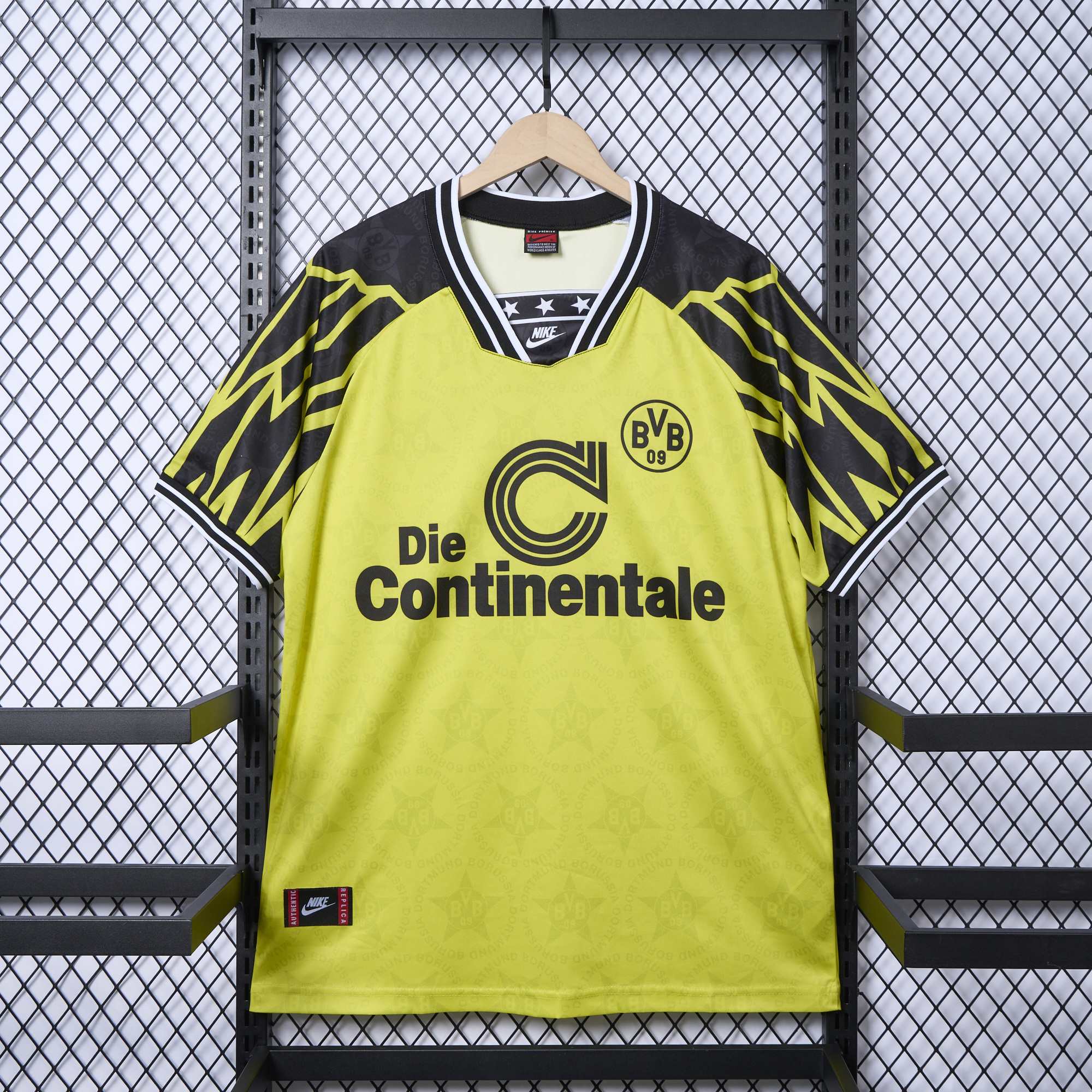 AlphaJersey-Dortmund Retro 94-95 Home Shirt