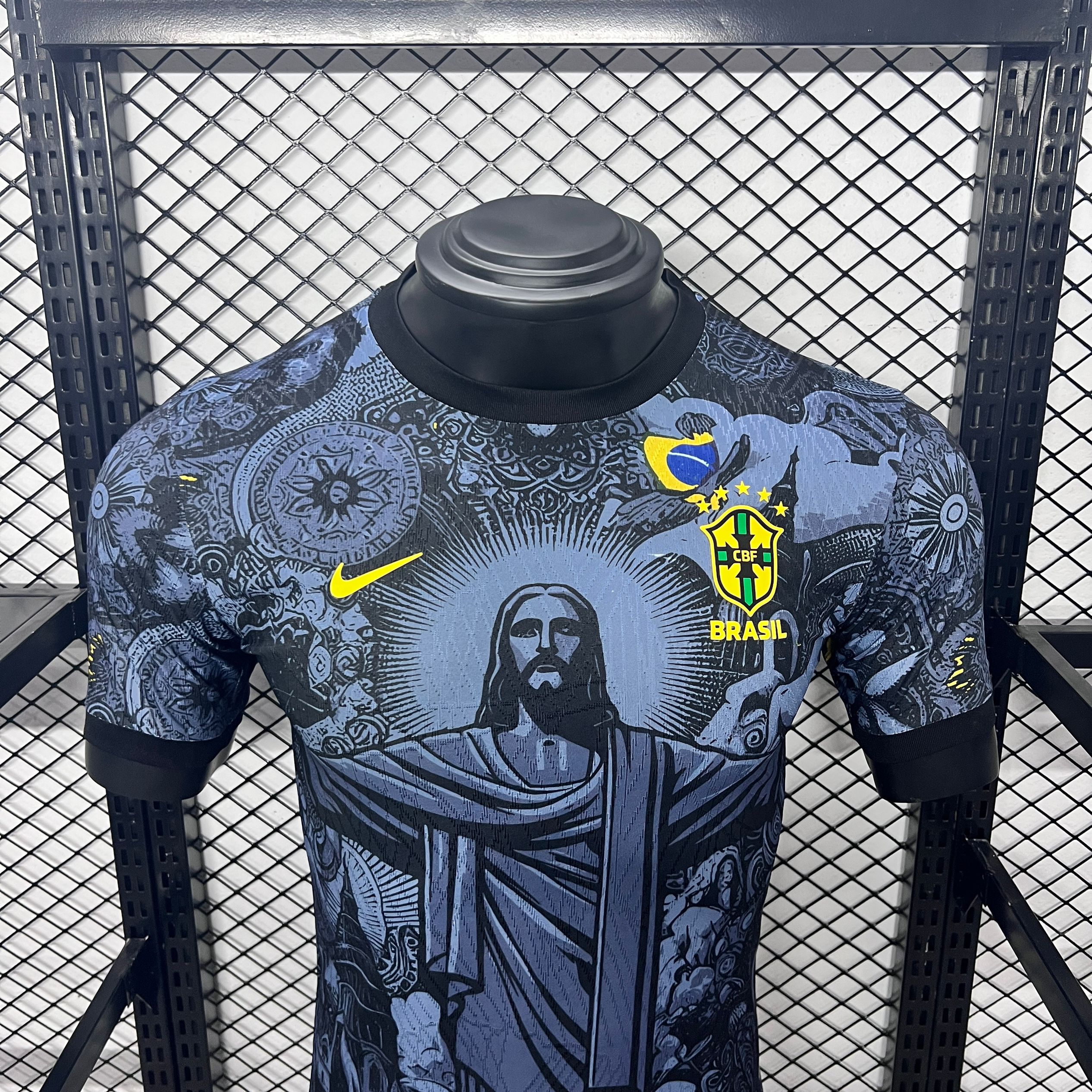 AlphaJersey-Brazil 2024 Christ the Redeemer Statue Special Edition Jersey - Player Version