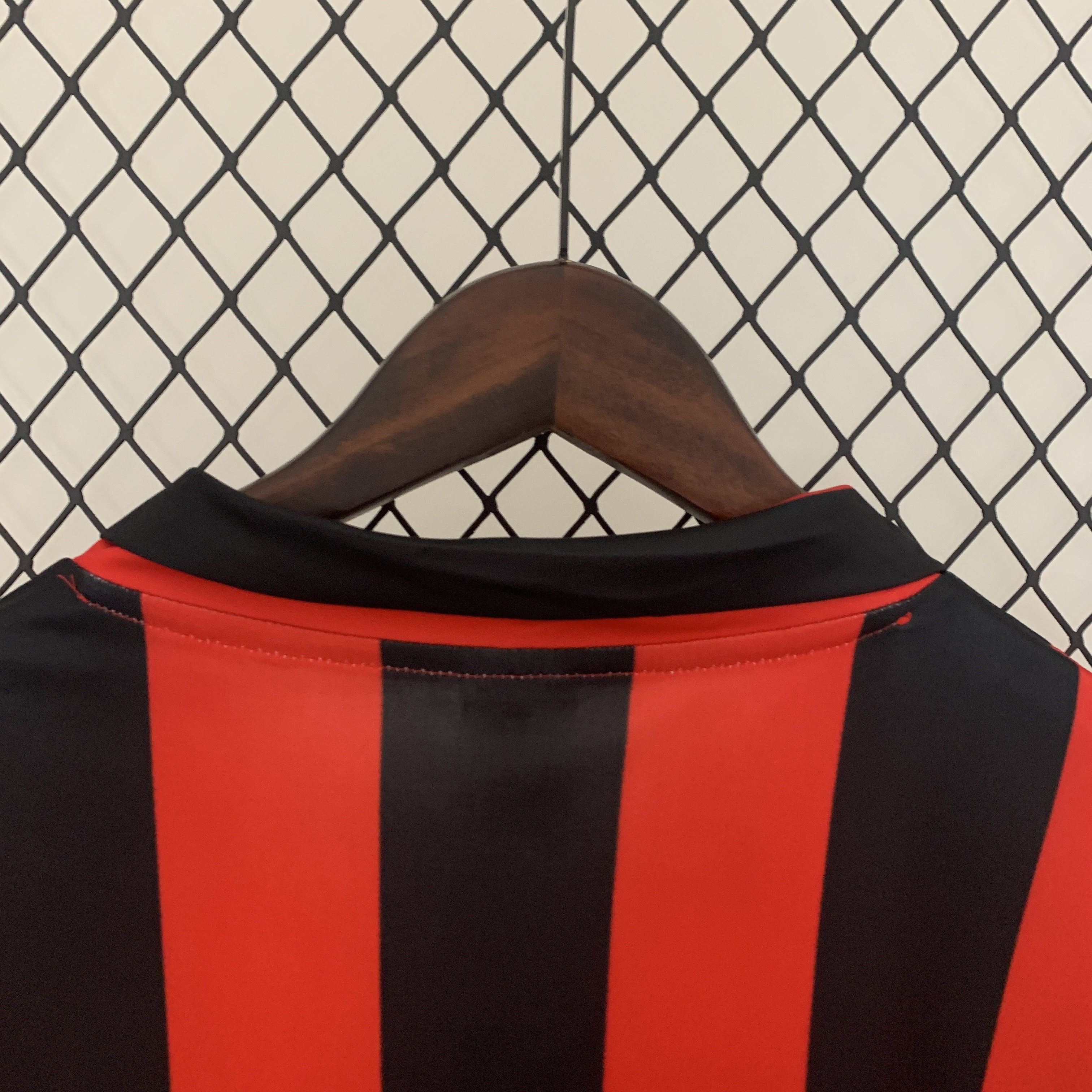 AlphaJersey-Retro AC Milan 90-91 Home Stadium Jersey