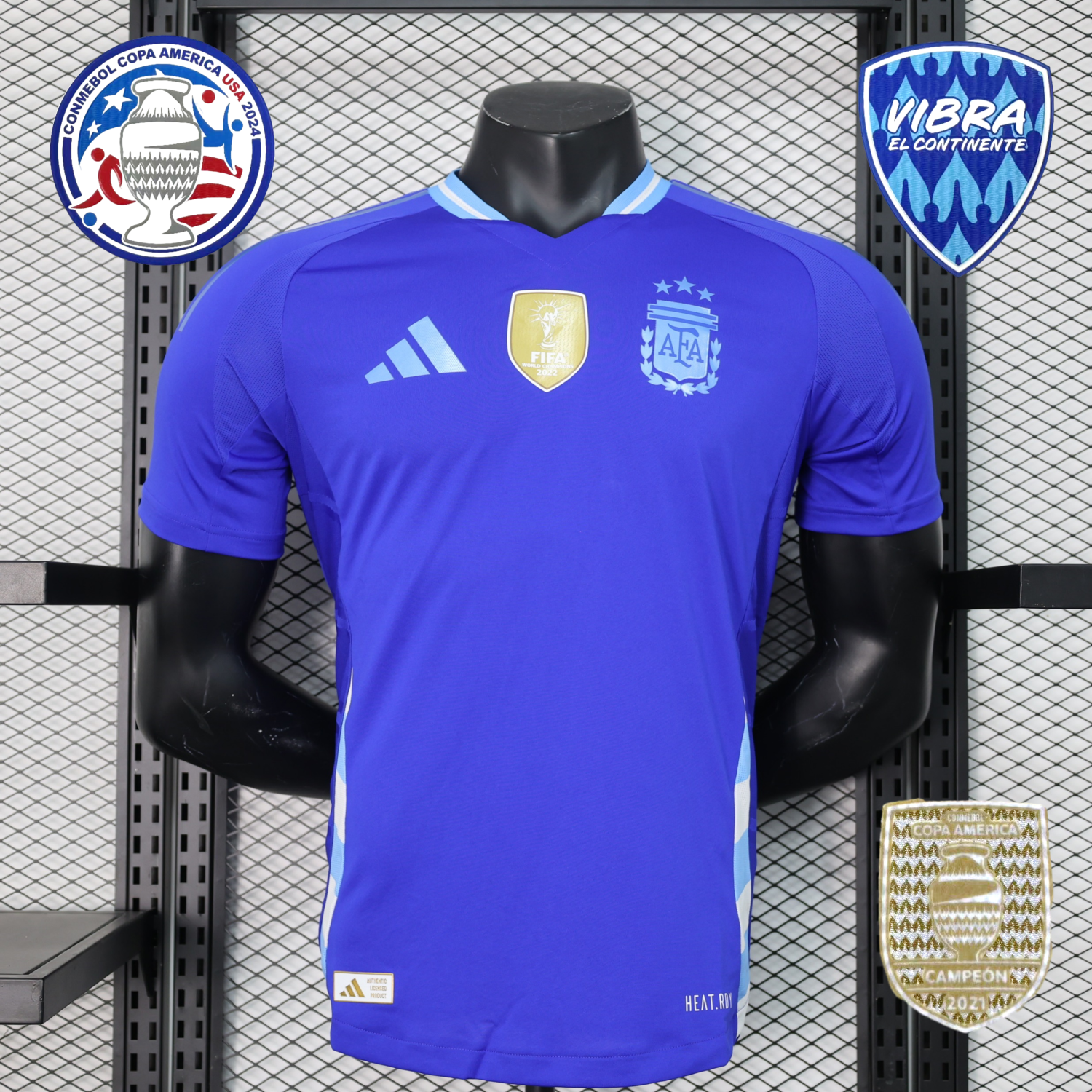 AlphaJersey-Argentina 2024 Away Stadium Jersey - Player Version