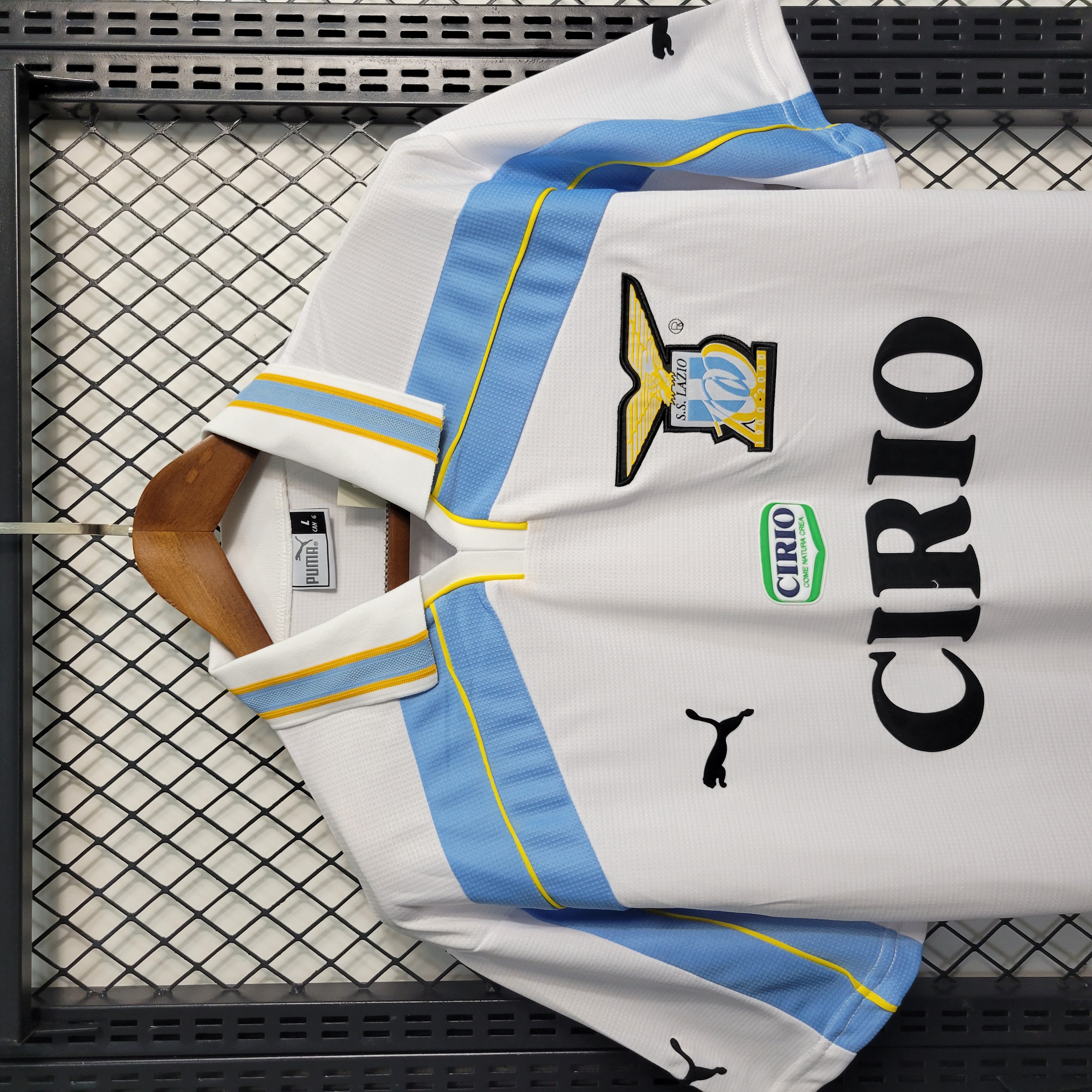 AlphaJersey-Retro Lazio 1999-00 Centenary Home Stadium Jersey