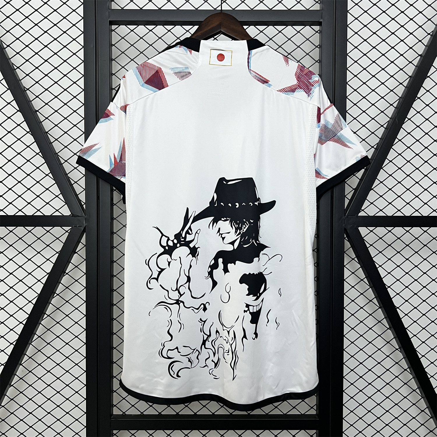 AlphaJersey-Japan 2024 Portgas·D· Ace White Jersey - Fans Version