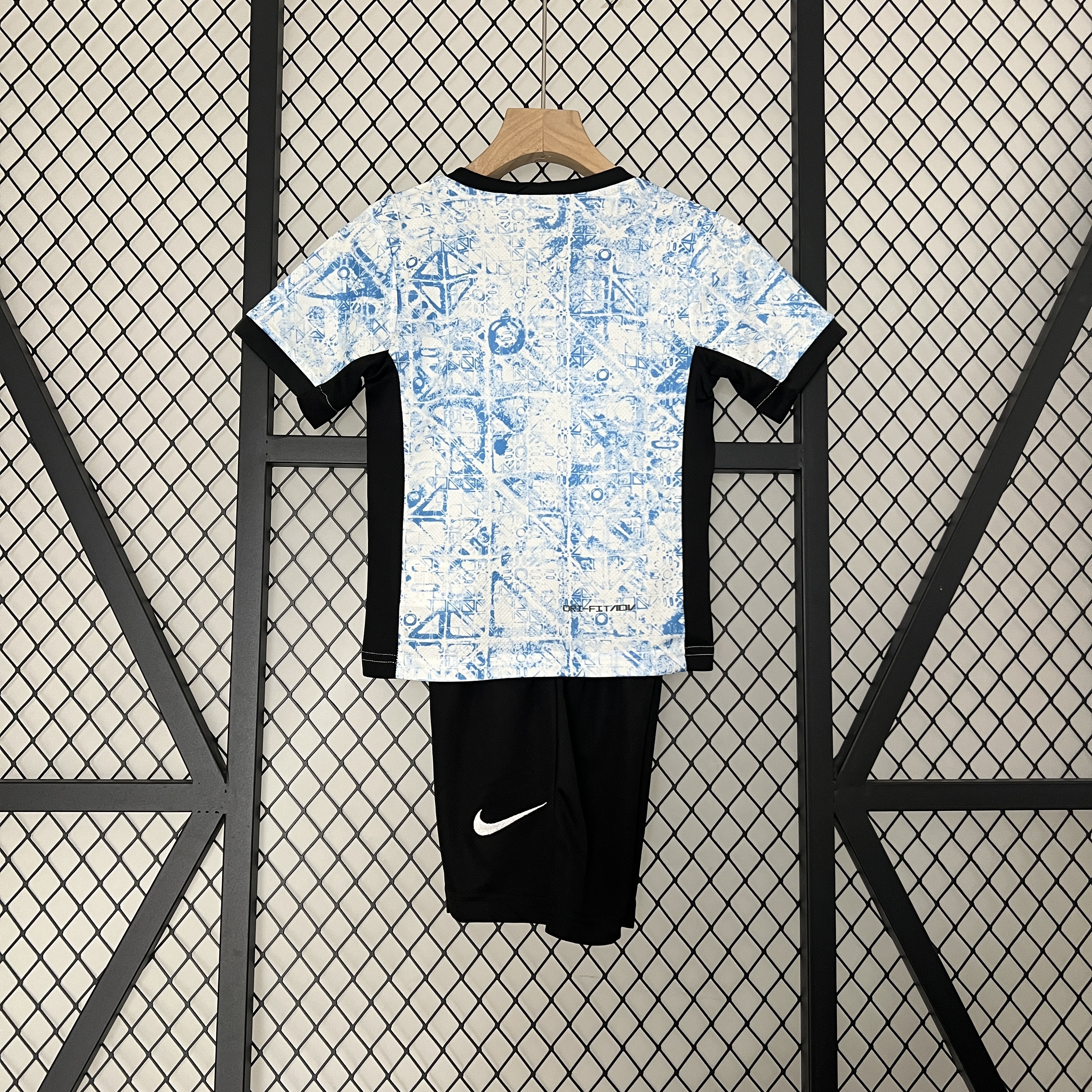 AlphaJersey-Portugal 2024 Away Stadium Kids Kit