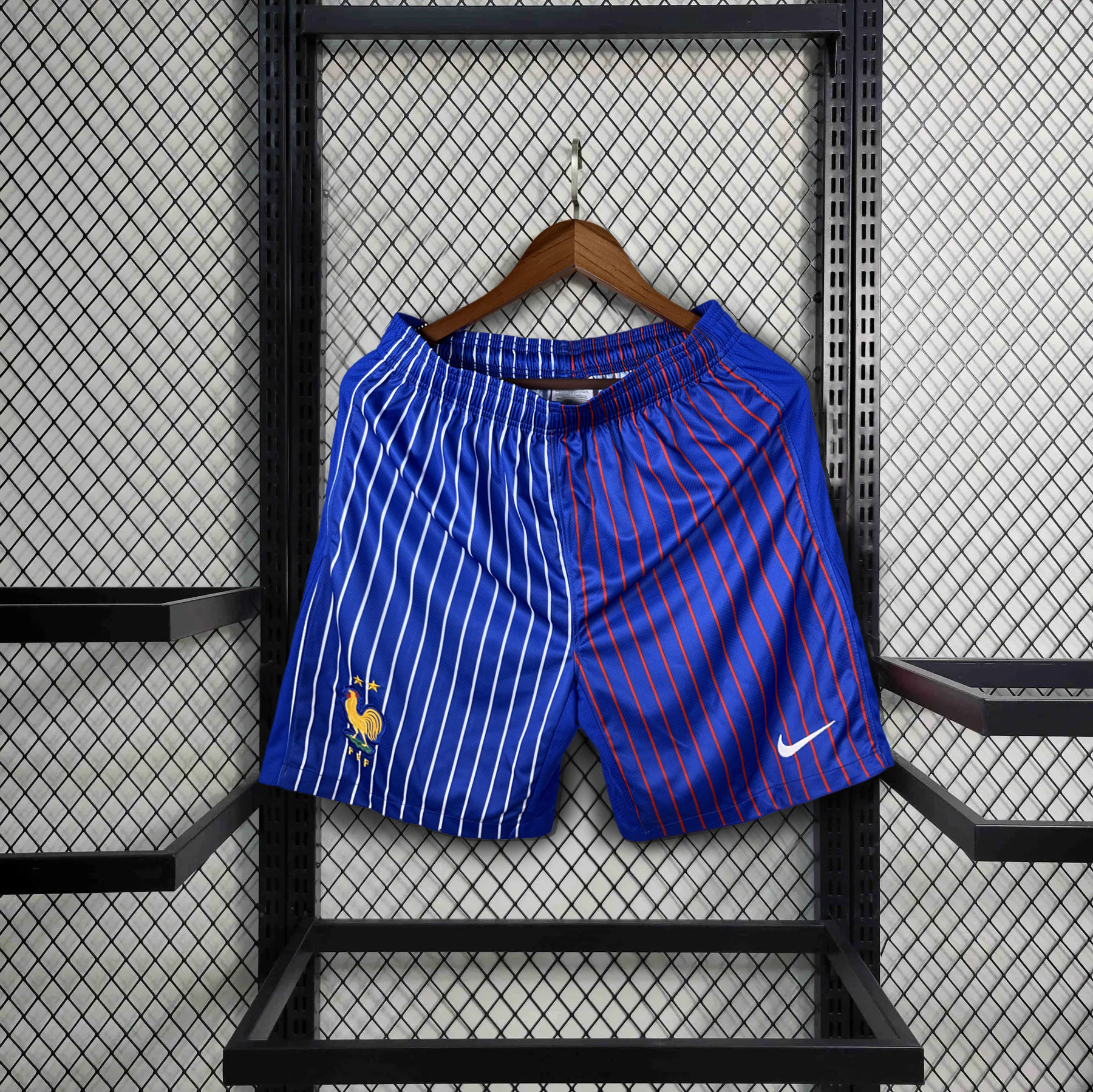 AlphaJersey-France 2024 Away Shorts - Fans Version