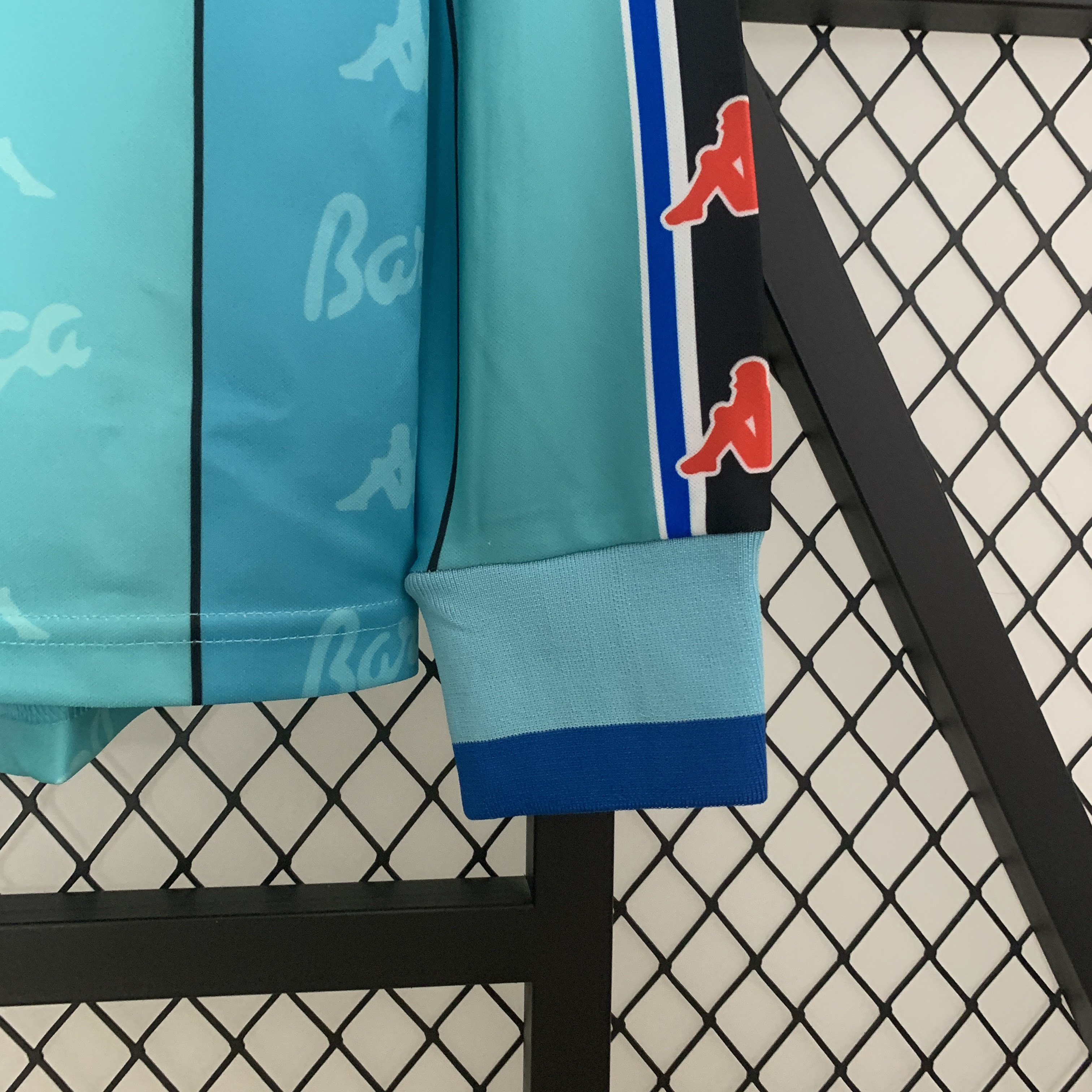 AlphaJersey-Retro Barcelona 96-97 Away Stadium Long Sleeve Jersey