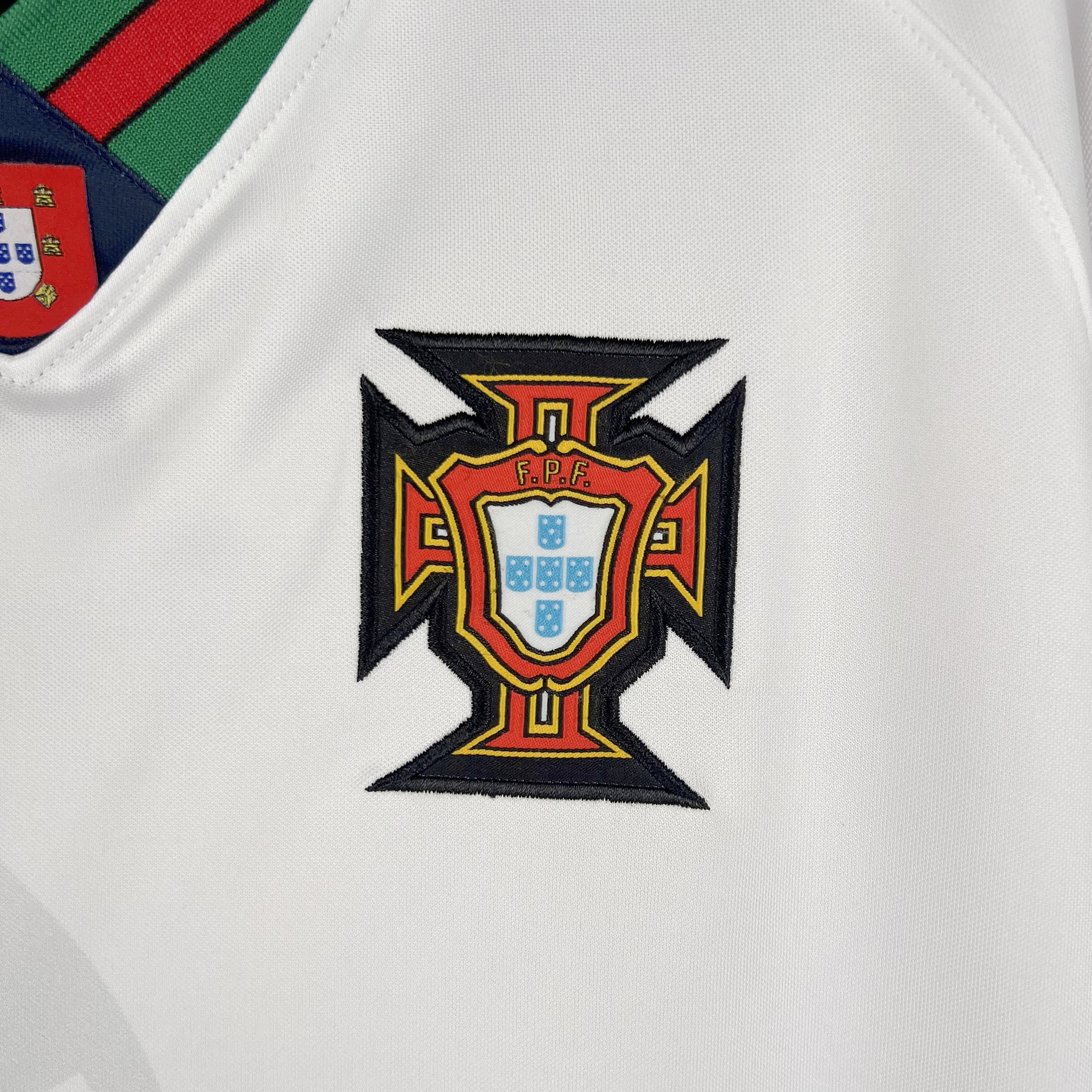 AlphaJersey-Retro Portugal 1996-97 Away Stadium Jersey